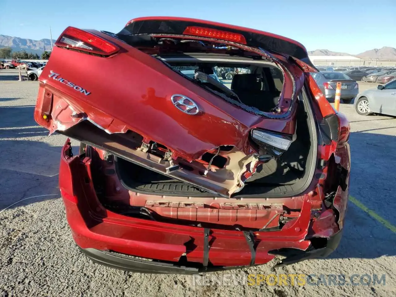 6 Photograph of a damaged car KM8J33A49MU382599 HYUNDAI TUCSON 2021