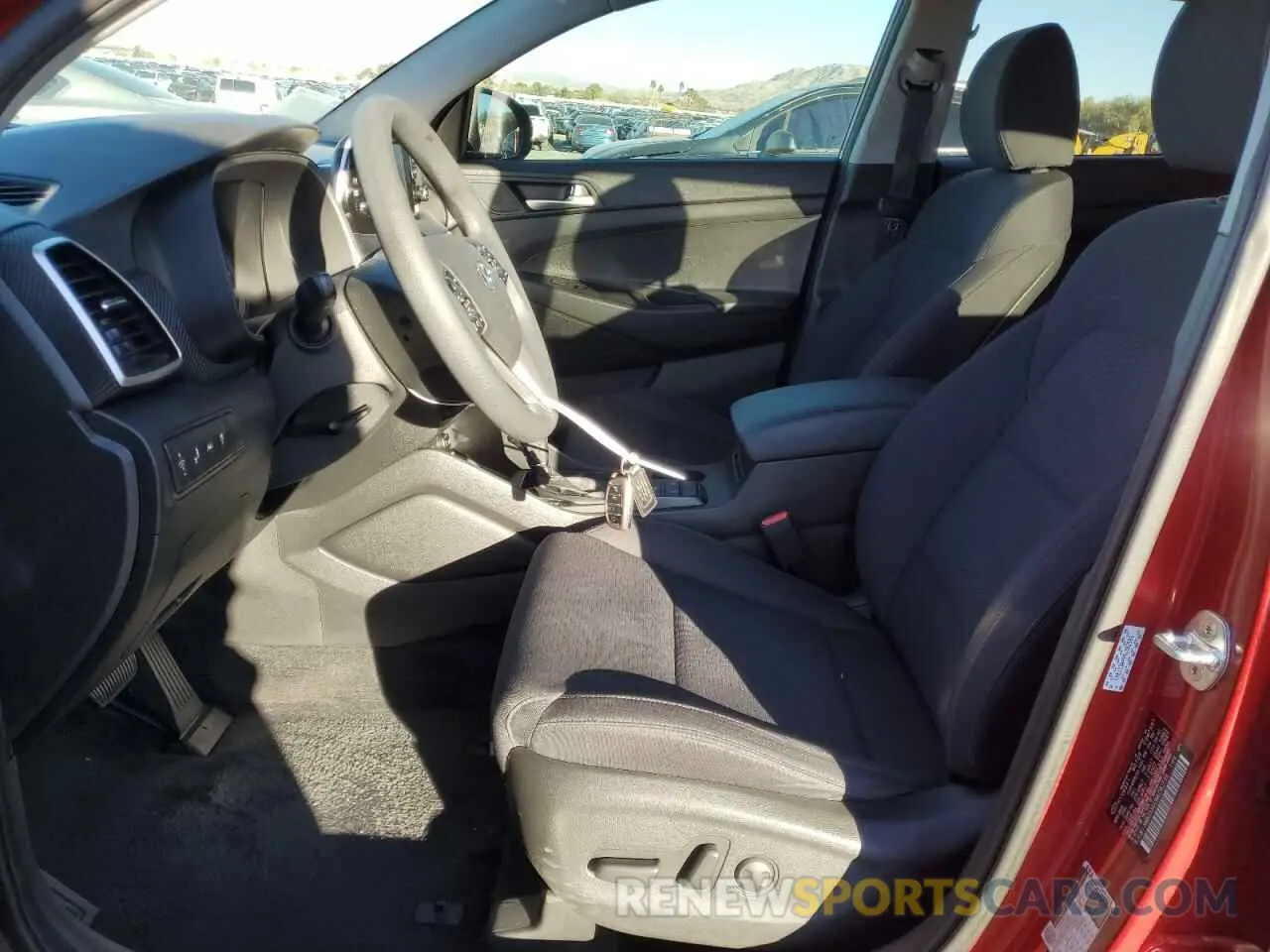 7 Photograph of a damaged car KM8J33A49MU382599 HYUNDAI TUCSON 2021