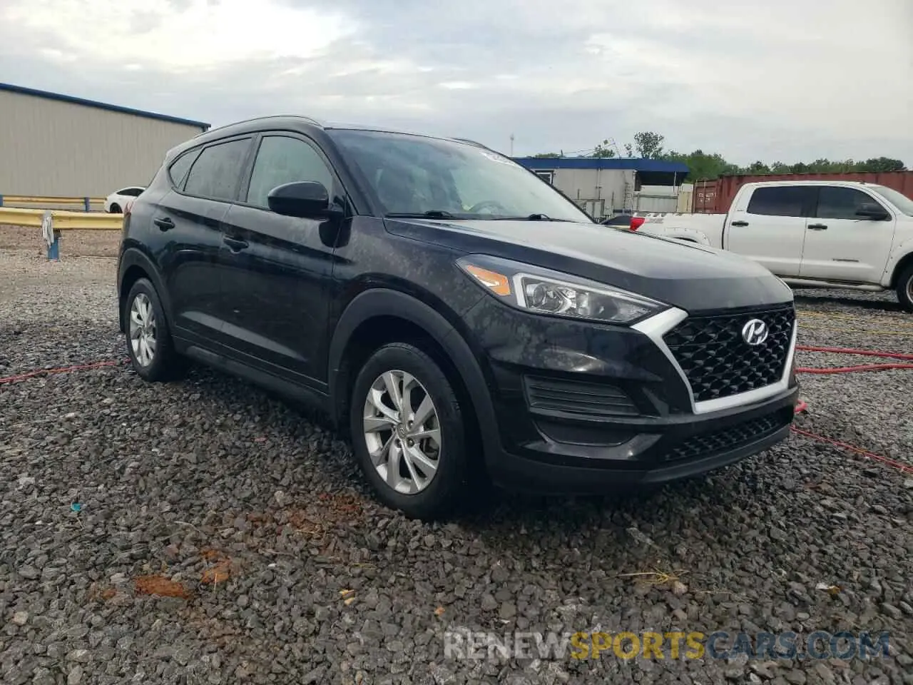 4 Photograph of a damaged car KM8J33A4XMU303117 HYUNDAI TUCSON 2021