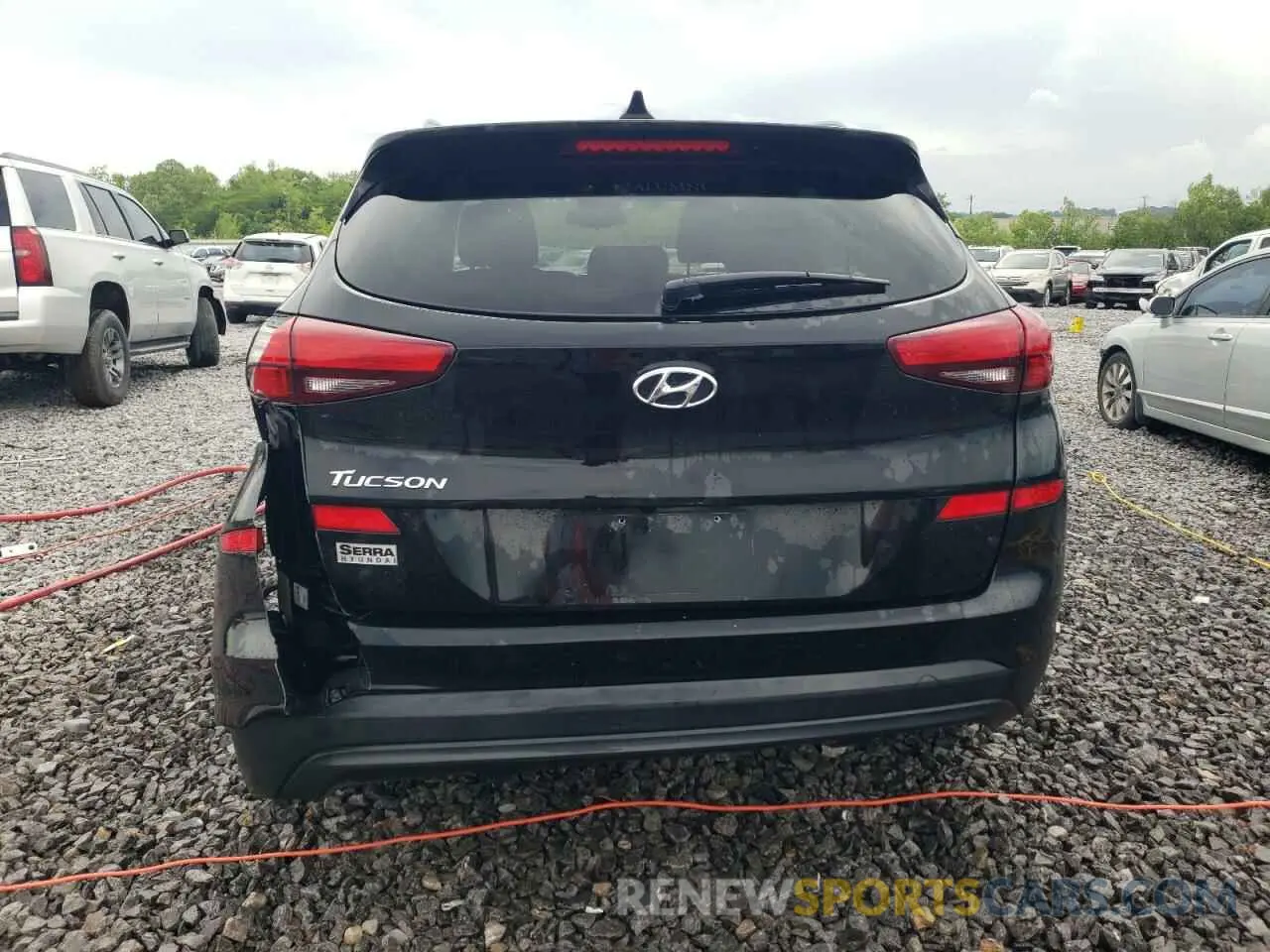 6 Photograph of a damaged car KM8J33A4XMU303117 HYUNDAI TUCSON 2021