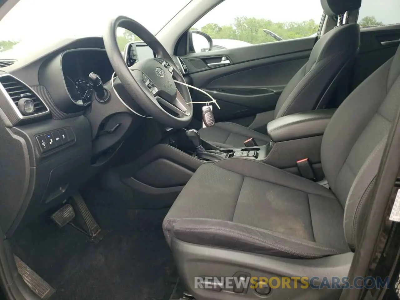 7 Photograph of a damaged car KM8J33A4XMU303117 HYUNDAI TUCSON 2021