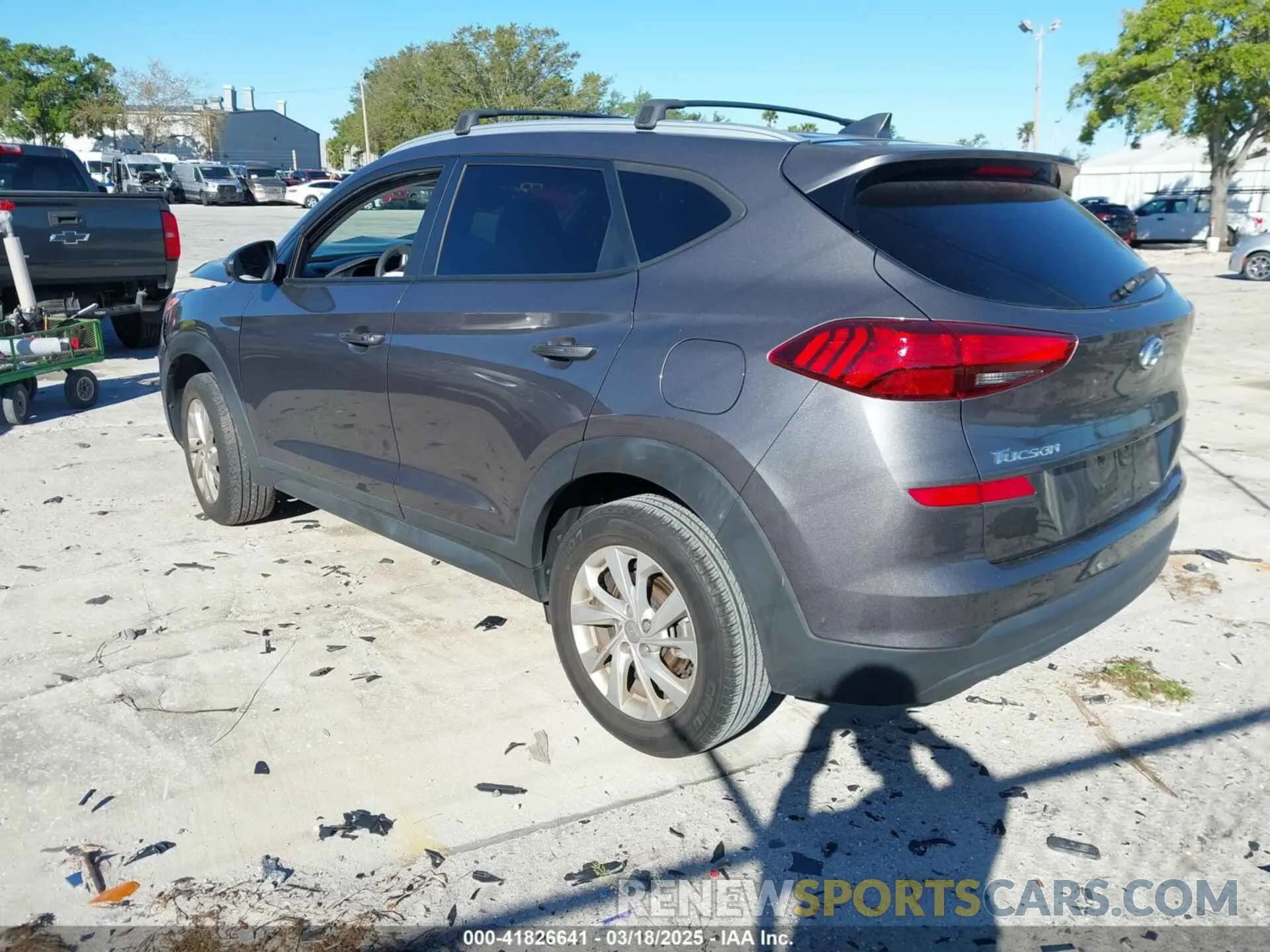 3 Photograph of a damaged car KM8J33A4XMU364628 HYUNDAI TUCSON 2021