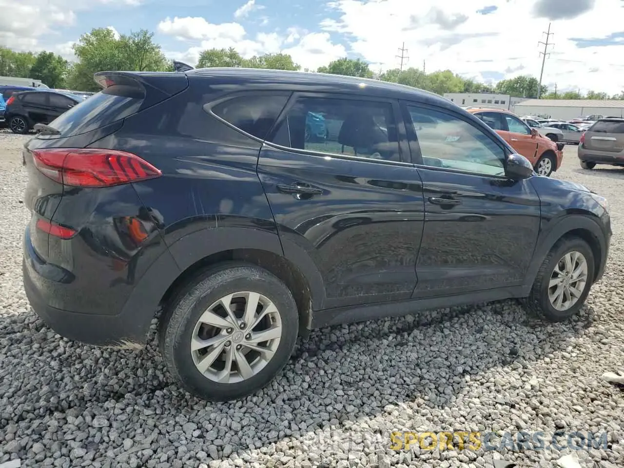 3 Photograph of a damaged car KM8J33A4XMU381400 HYUNDAI TUCSON 2021