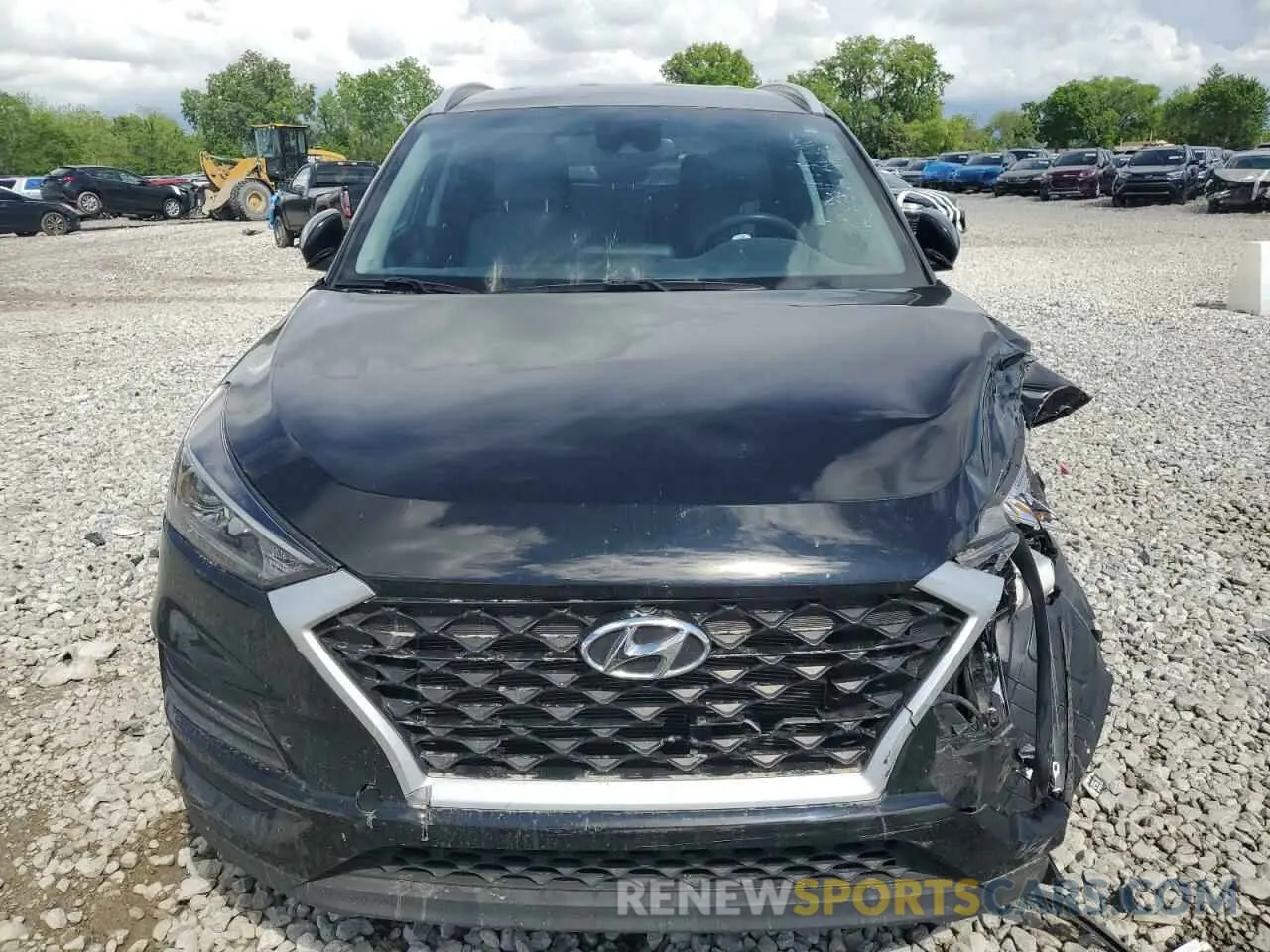 5 Photograph of a damaged car KM8J33A4XMU381400 HYUNDAI TUCSON 2021