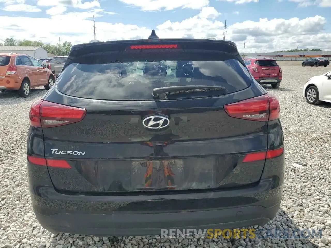 6 Photograph of a damaged car KM8J33A4XMU381400 HYUNDAI TUCSON 2021
