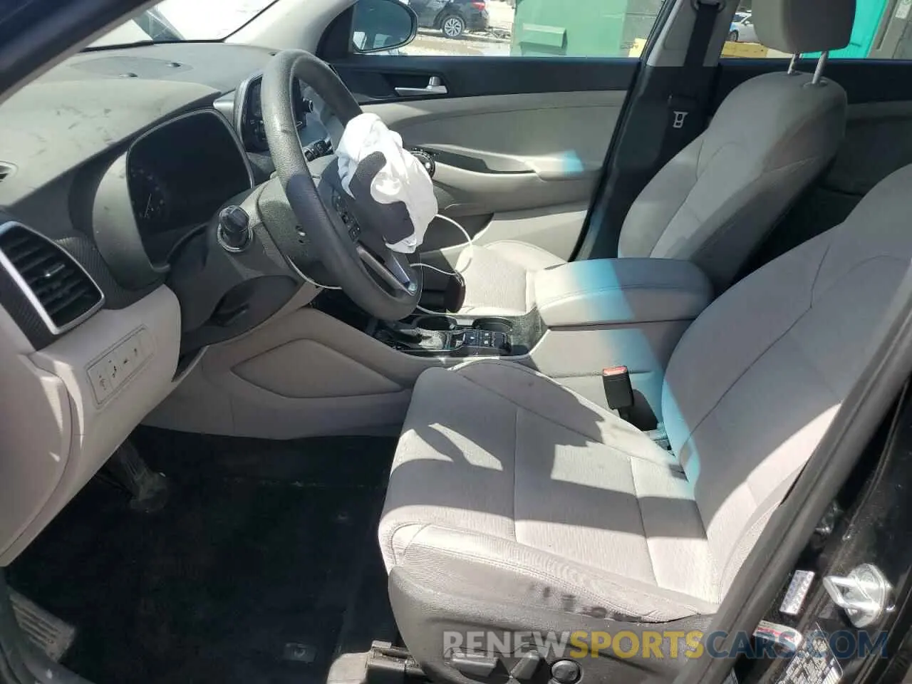 7 Photograph of a damaged car KM8J33A4XMU381400 HYUNDAI TUCSON 2021