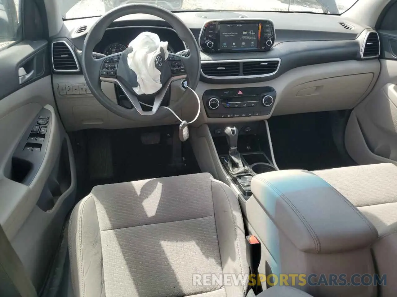 8 Photograph of a damaged car KM8J33A4XMU381400 HYUNDAI TUCSON 2021