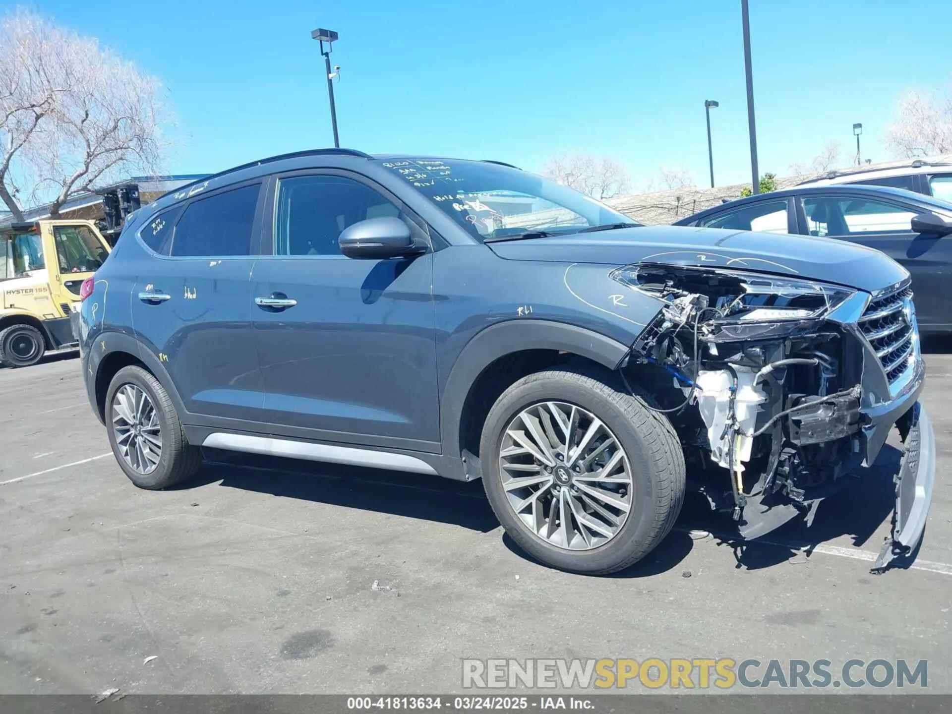 6 Photograph of a damaged car KM8J33AL0MU300525 HYUNDAI TUCSON 2021