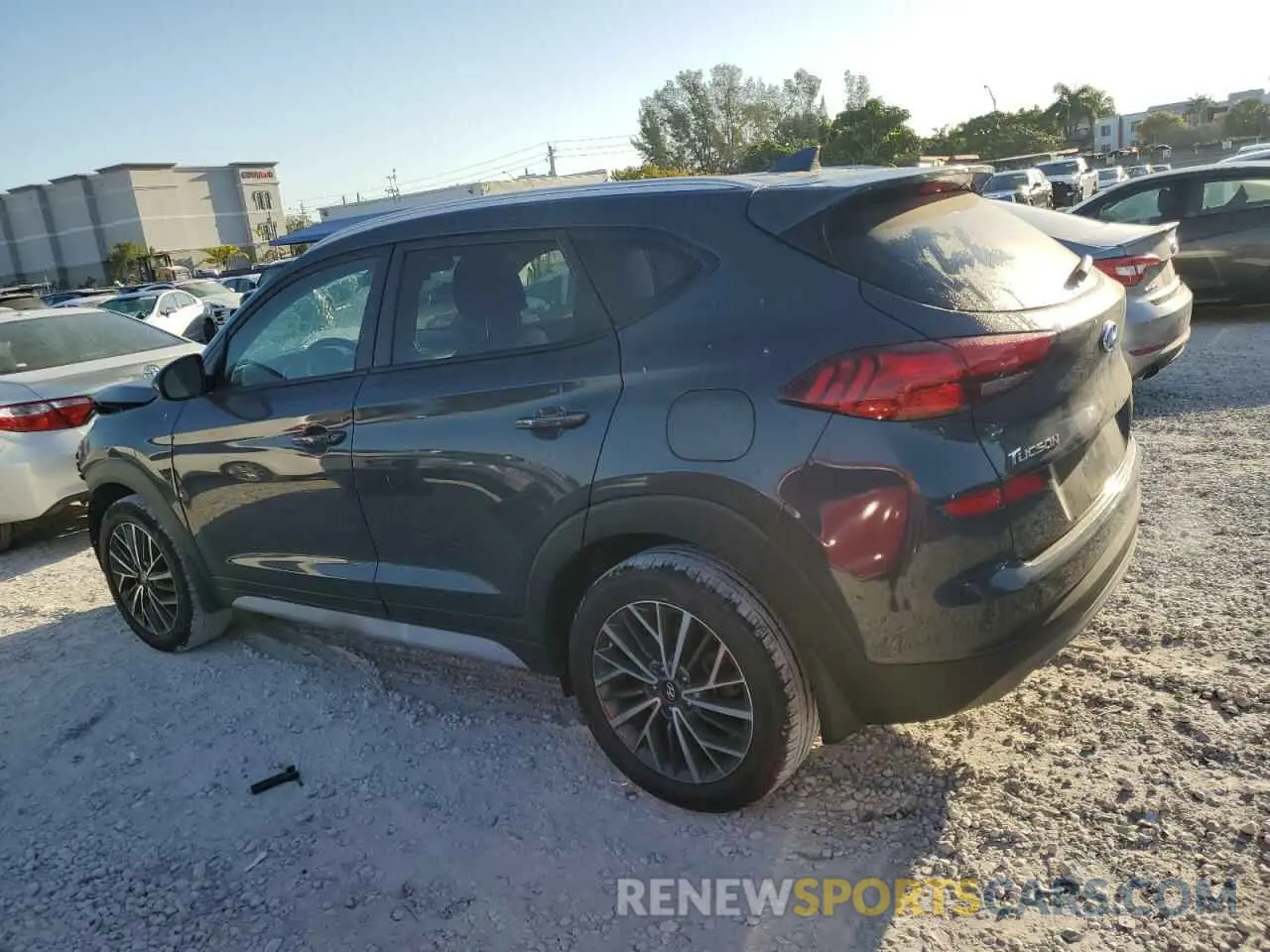 2 Photograph of a damaged car KM8J33AL0MU304770 HYUNDAI TUCSON 2021