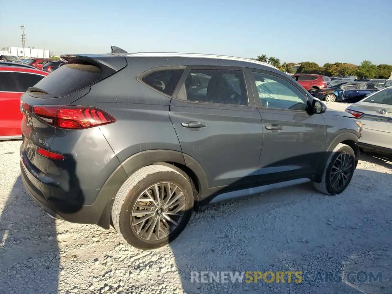 3 Photograph of a damaged car KM8J33AL0MU304770 HYUNDAI TUCSON 2021