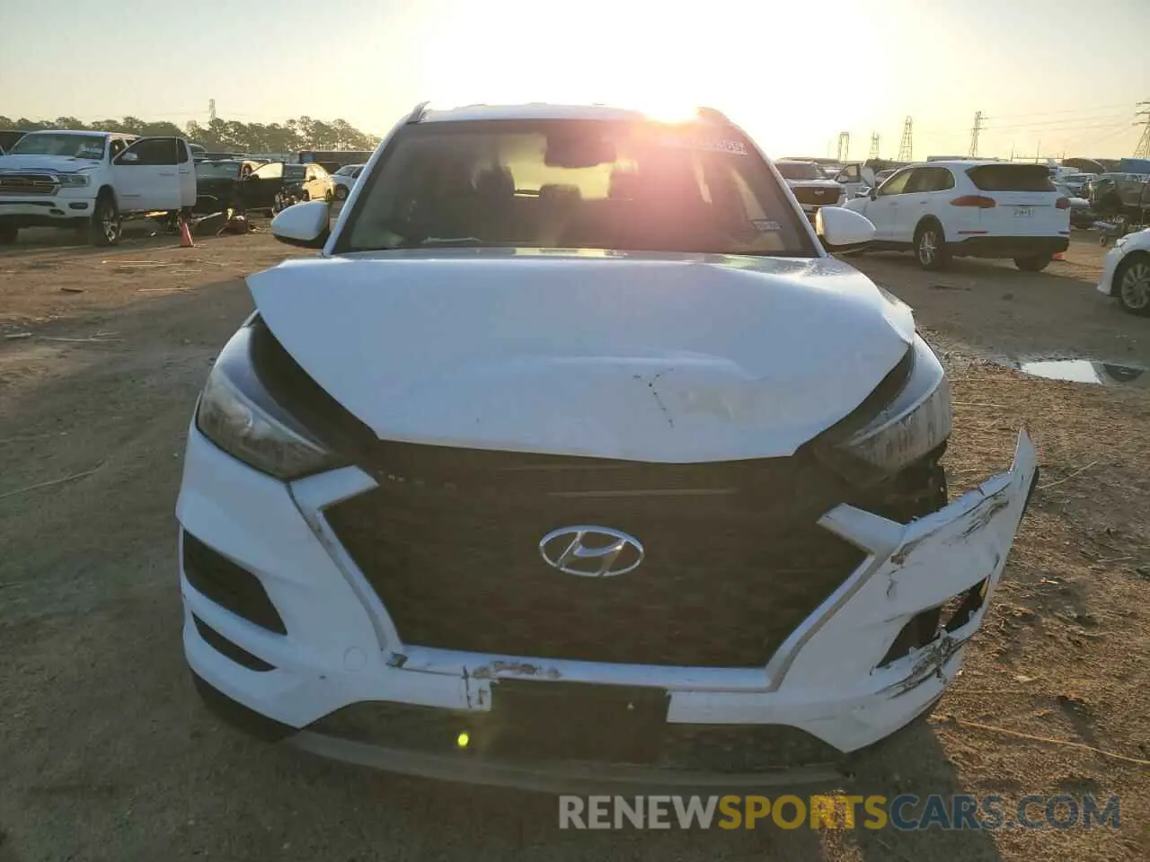5 Photograph of a damaged car KM8J33AL0MU336473 HYUNDAI TUCSON 2021