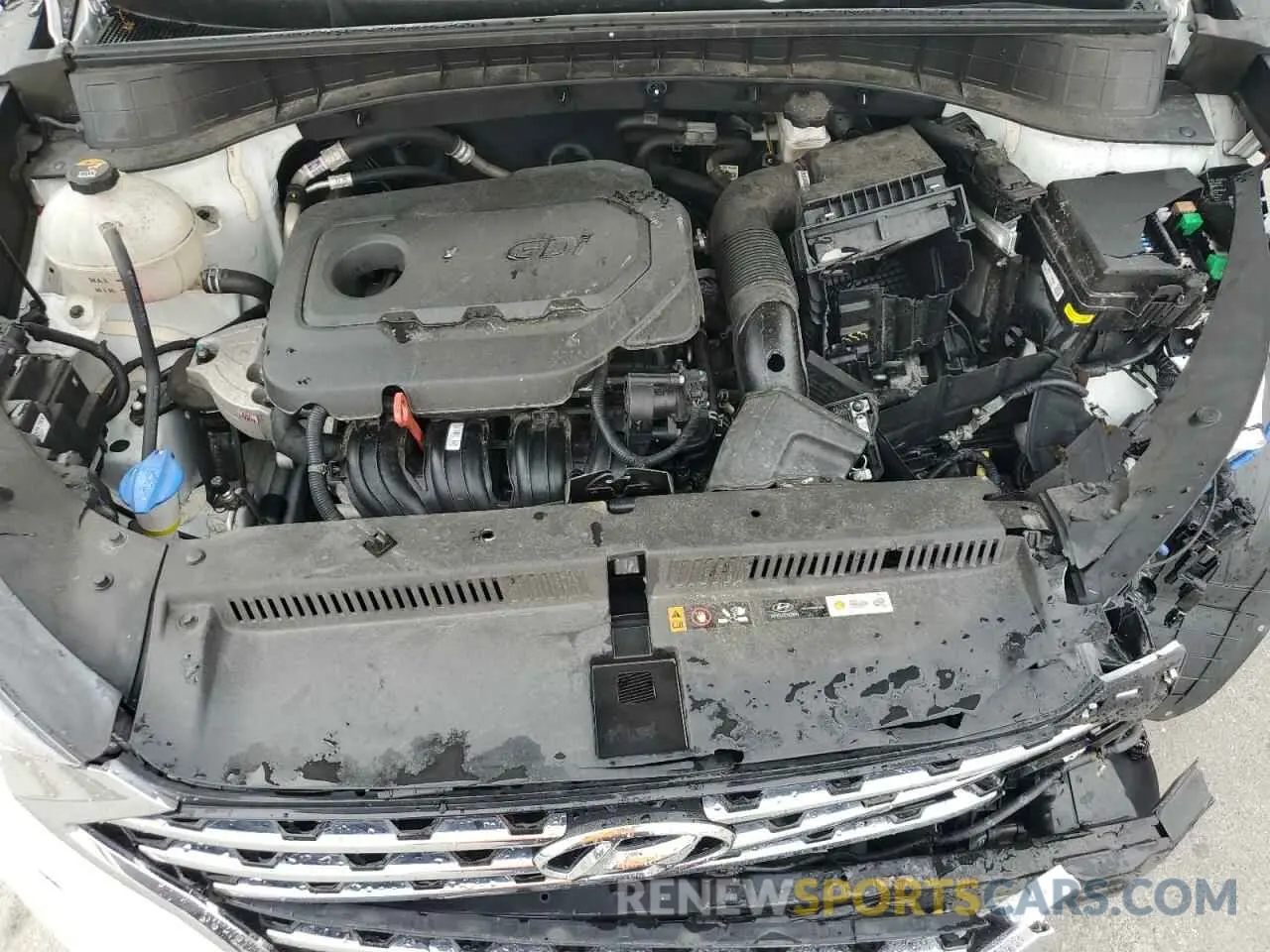 13 Photograph of a damaged car KM8J33AL0MU385026 HYUNDAI TUCSON 2021