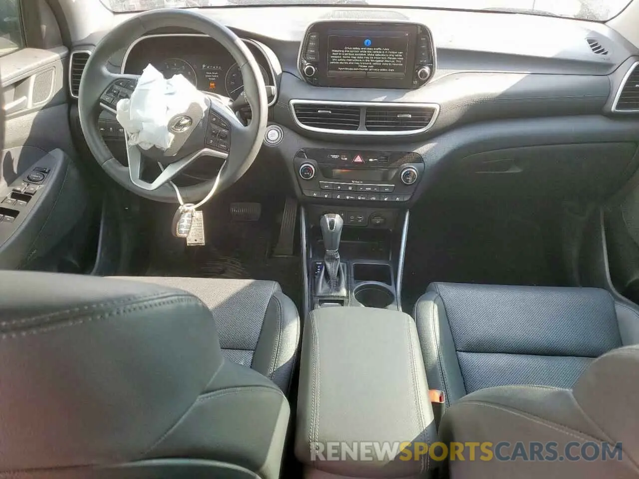 8 Photograph of a damaged car KM8J33AL0MU390078 HYUNDAI TUCSON 2021