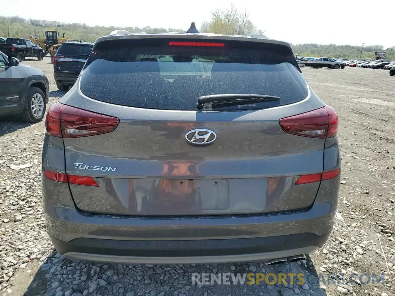6 Photograph of a damaged car KM8J33AL1MU306155 HYUNDAI TUCSON 2021