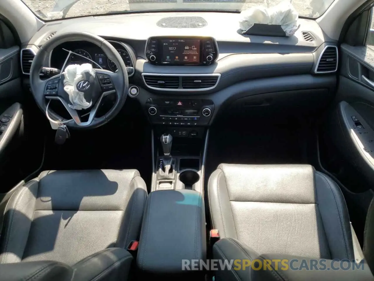 8 Photograph of a damaged car KM8J33AL1MU306155 HYUNDAI TUCSON 2021