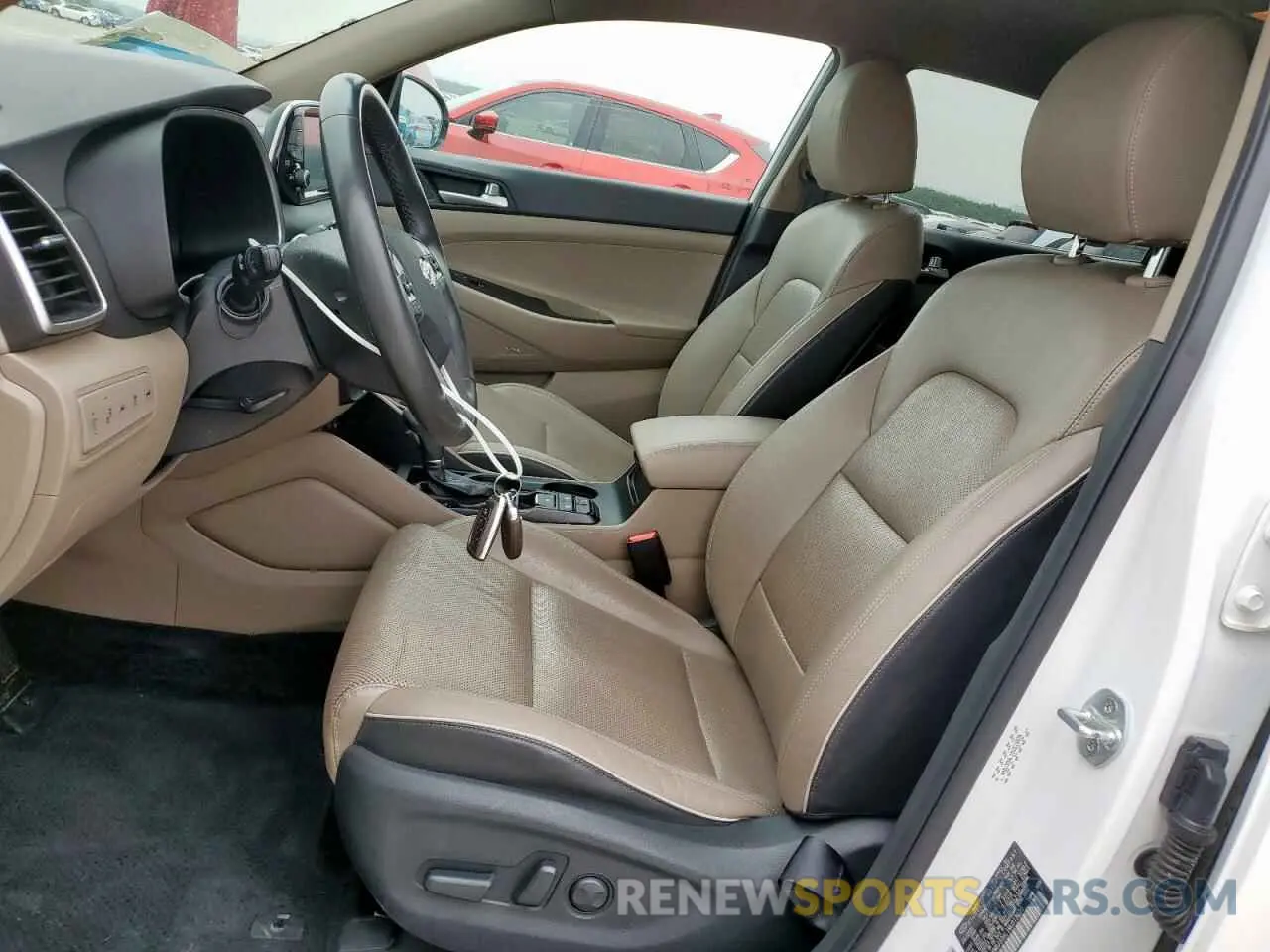 7 Photograph of a damaged car KM8J33AL1MU313820 HYUNDAI TUCSON 2021