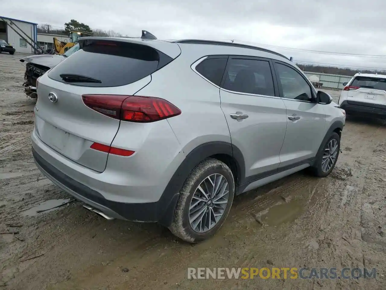 3 Photograph of a damaged car KM8J33AL1MU314224 HYUNDAI TUCSON 2021