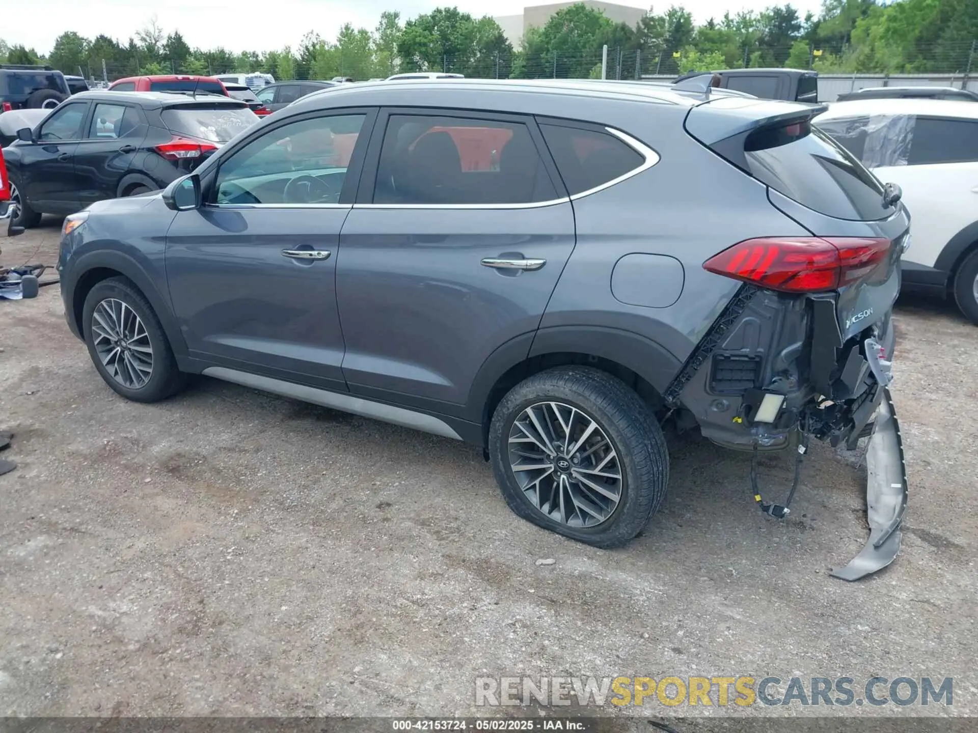 3 Photograph of a damaged car KM8J33AL2MU325832 HYUNDAI TUCSON 2021