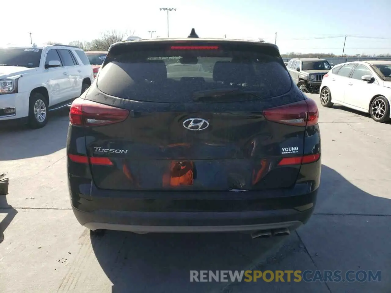 6 Photograph of a damaged car KM8J33AL2MU353145 HYUNDAI TUCSON 2021