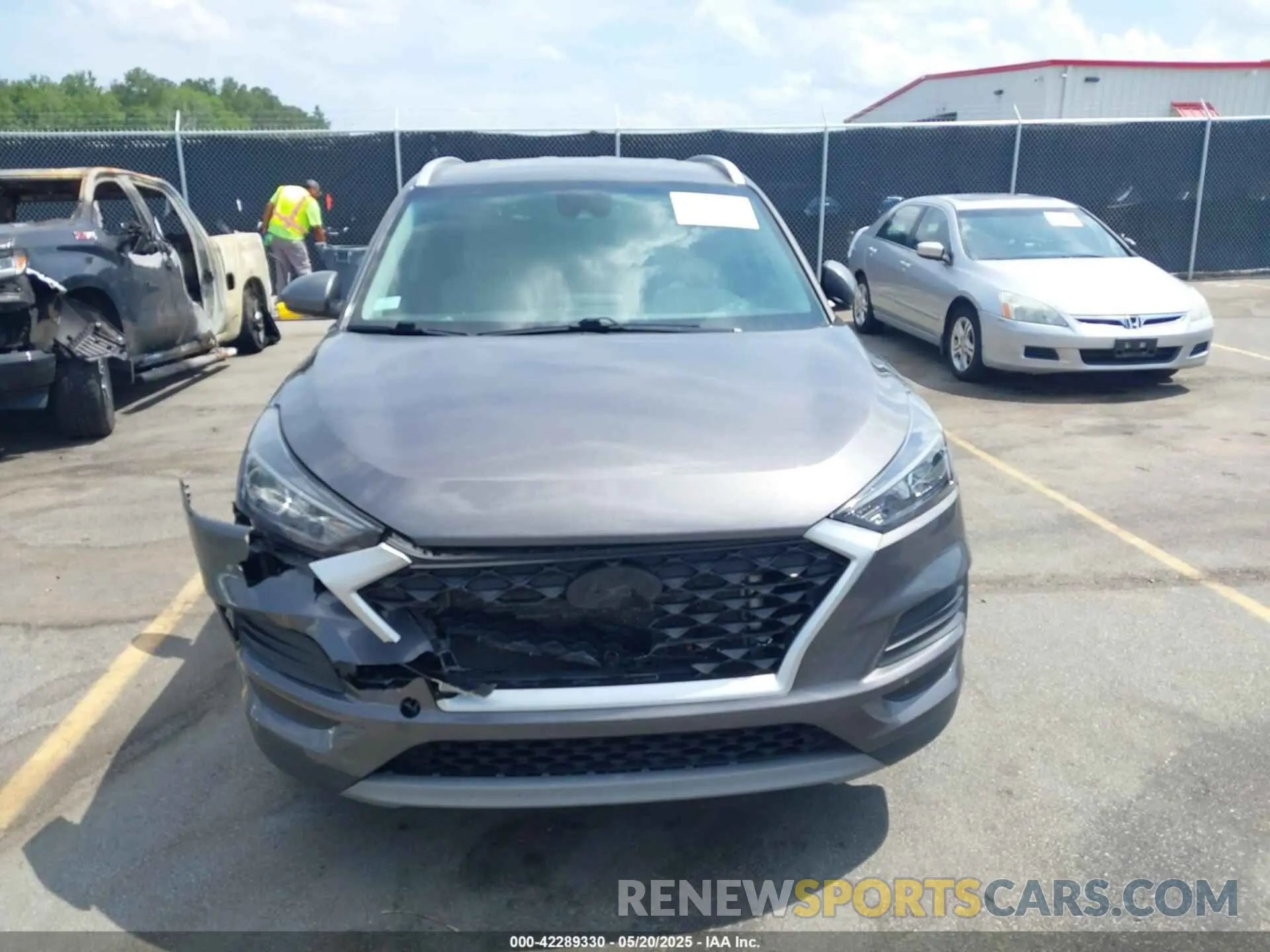 12 Photograph of a damaged car KM8J33AL2MU375498 HYUNDAI TUCSON 2021