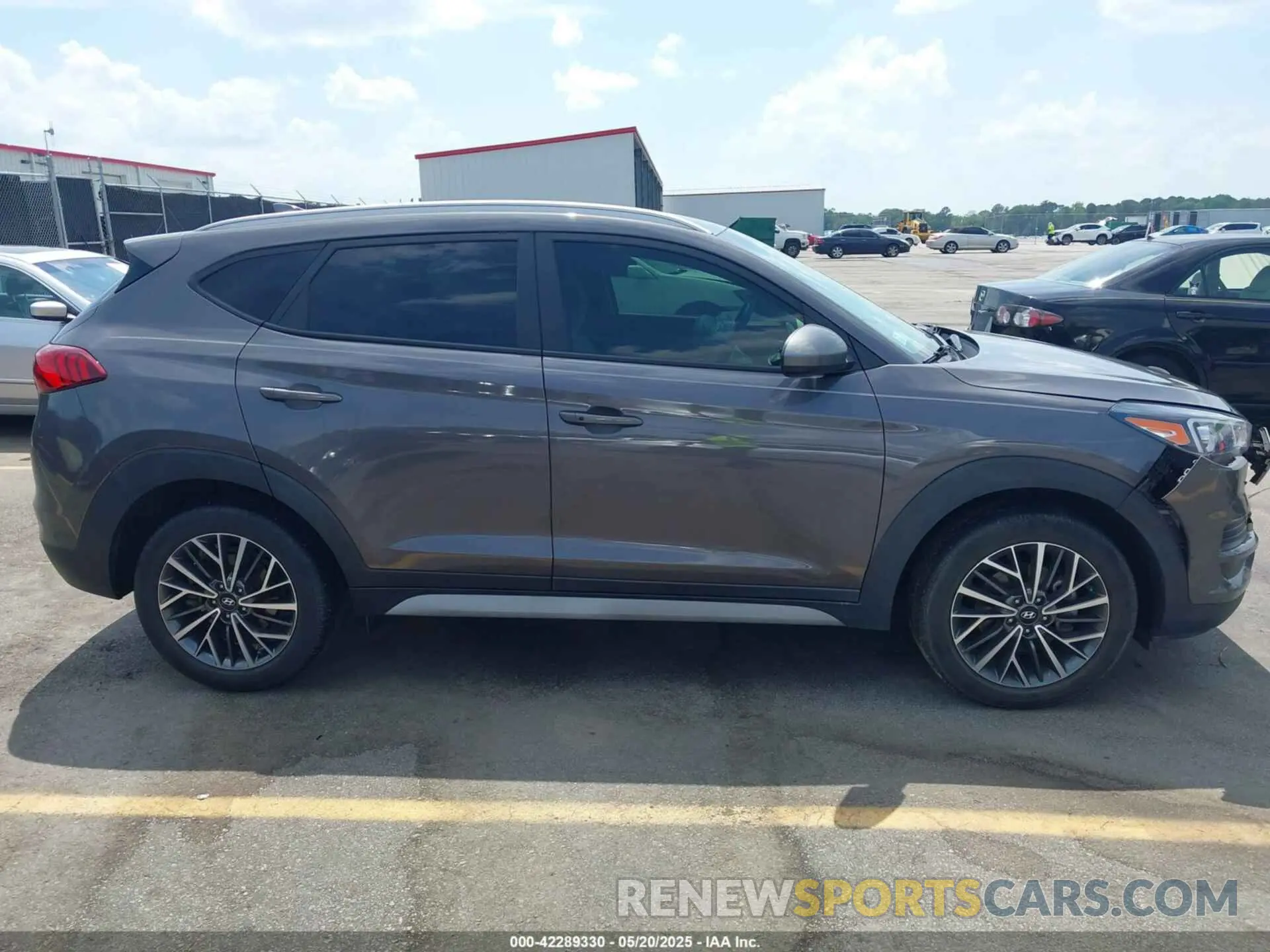 13 Photograph of a damaged car KM8J33AL2MU375498 HYUNDAI TUCSON 2021