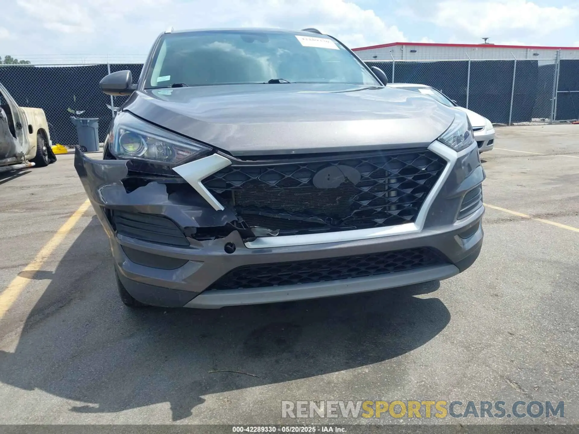 6 Photograph of a damaged car KM8J33AL2MU375498 HYUNDAI TUCSON 2021