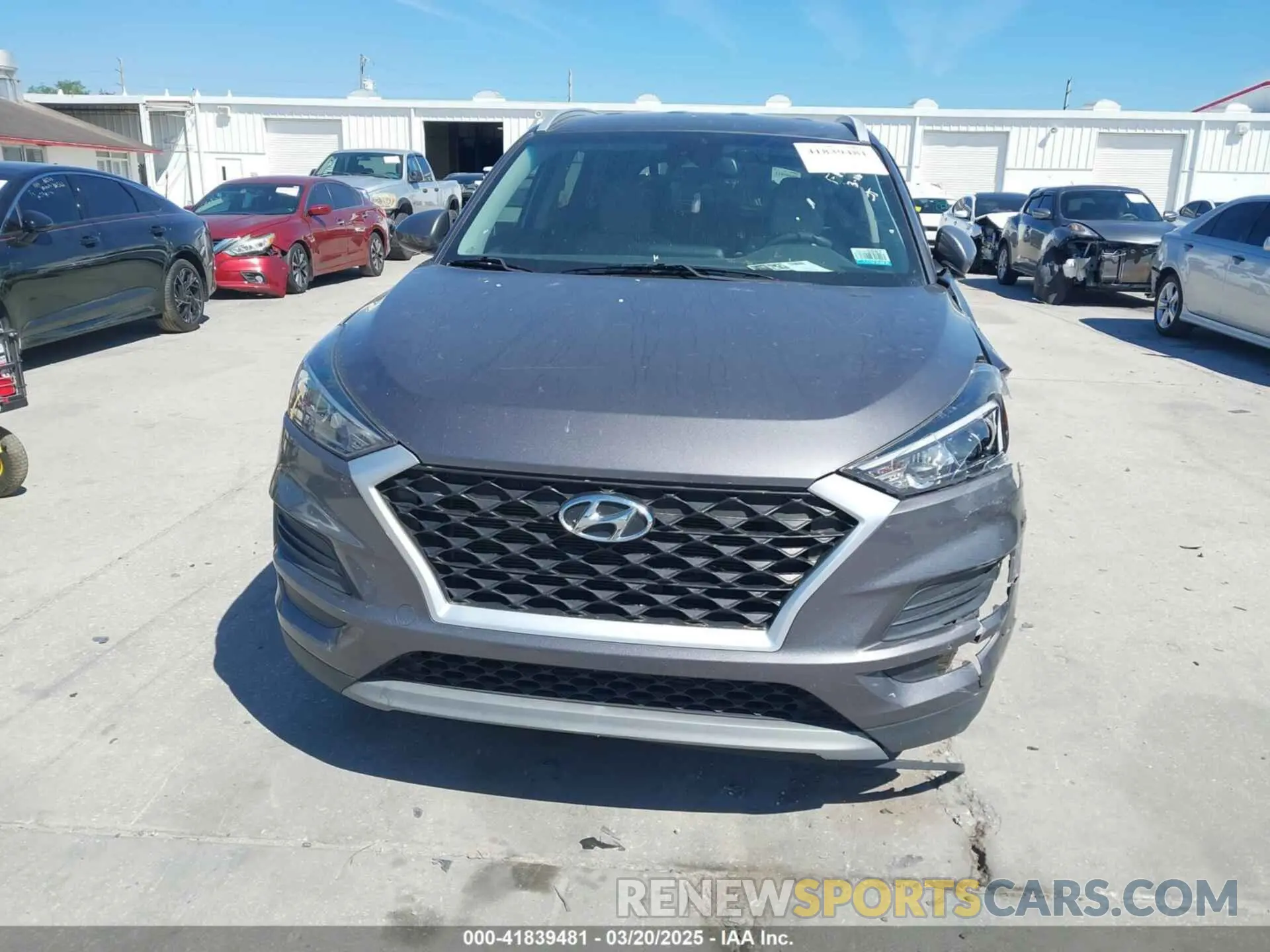 12 Photograph of a damaged car KM8J33AL2MU375842 HYUNDAI TUCSON 2021