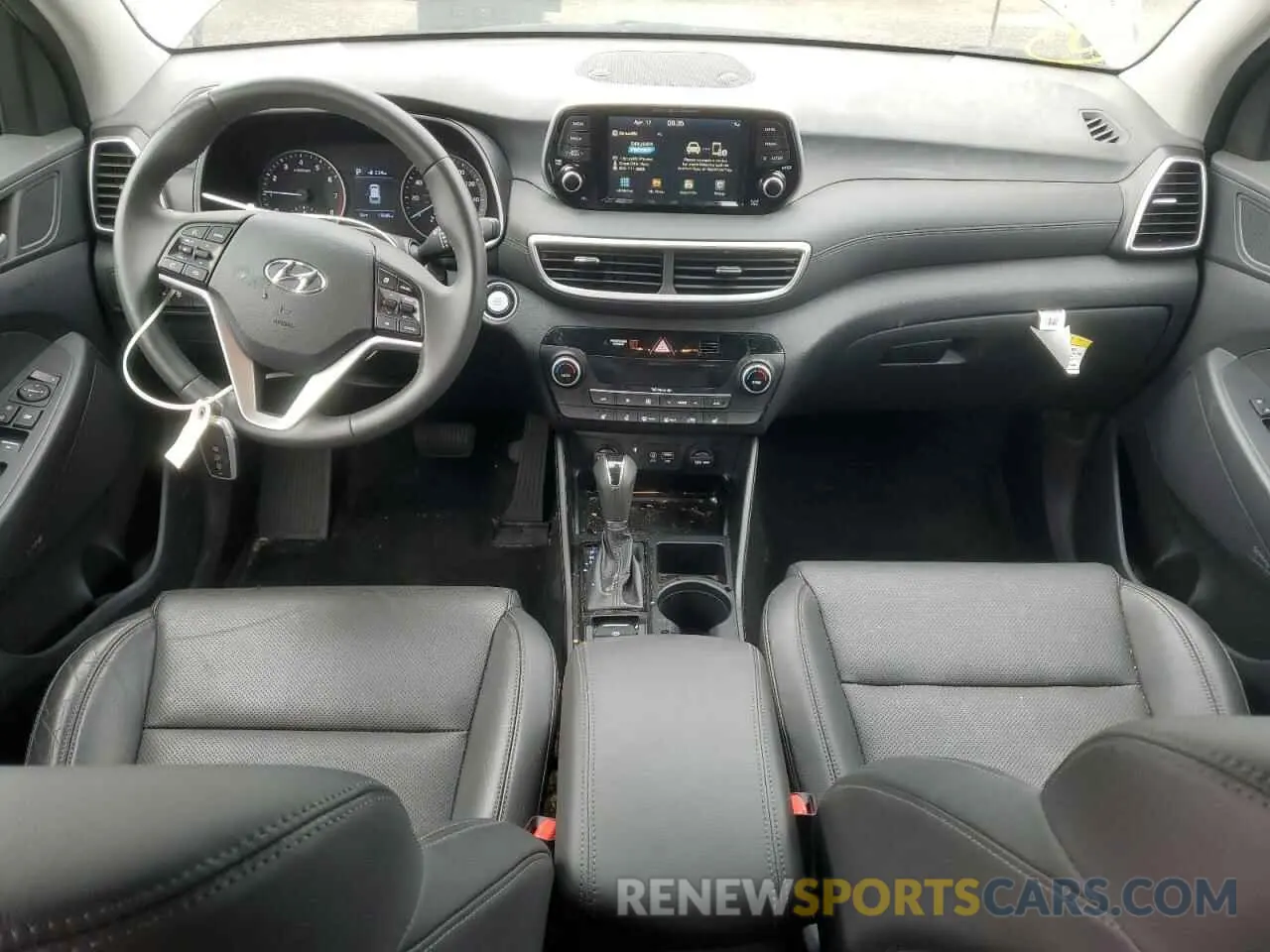 8 Photograph of a damaged car KM8J33AL4MU299489 HYUNDAI TUCSON 2021