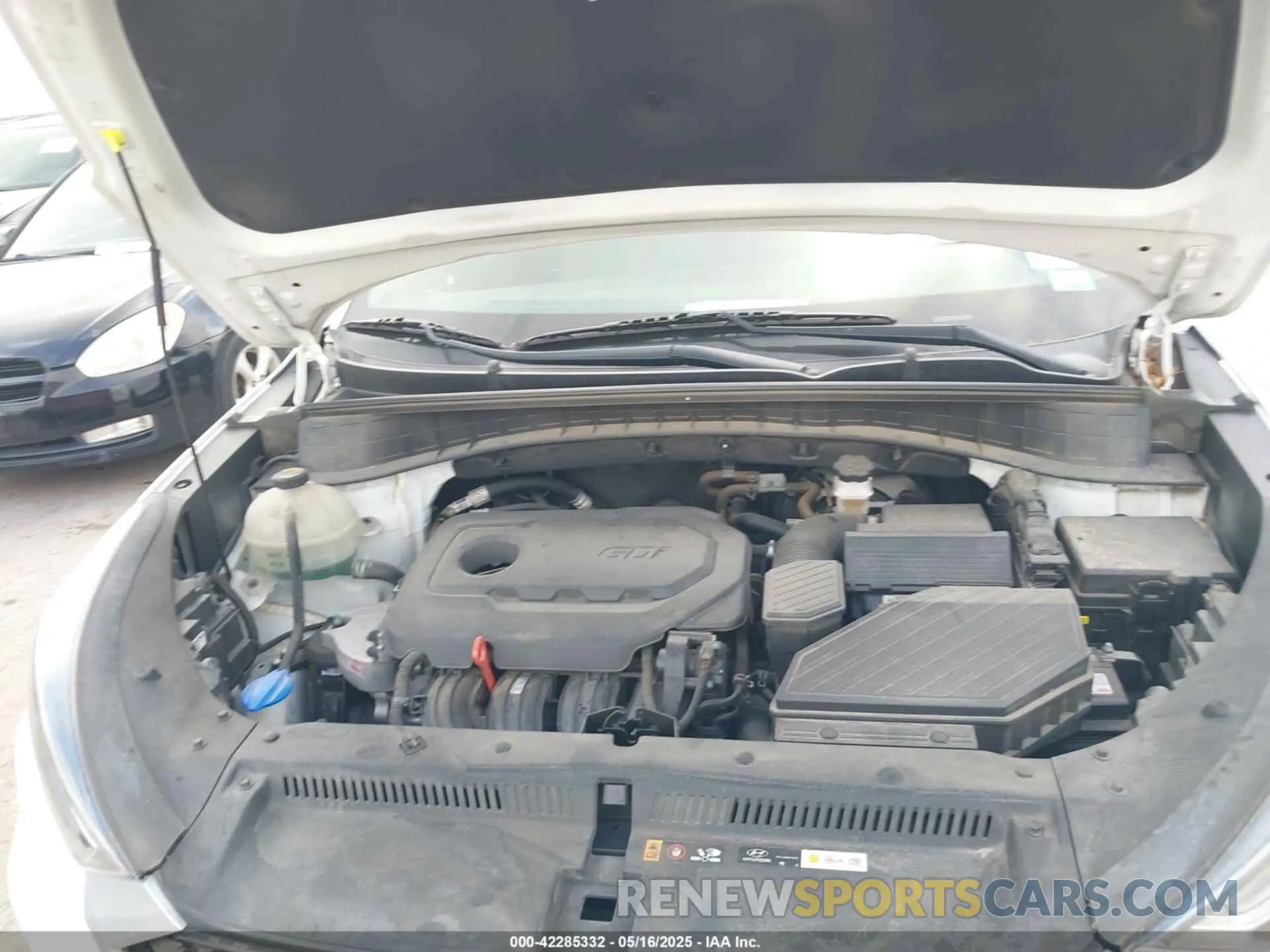 10 Photograph of a damaged car KM8J33AL4MU313925 HYUNDAI TUCSON 2021