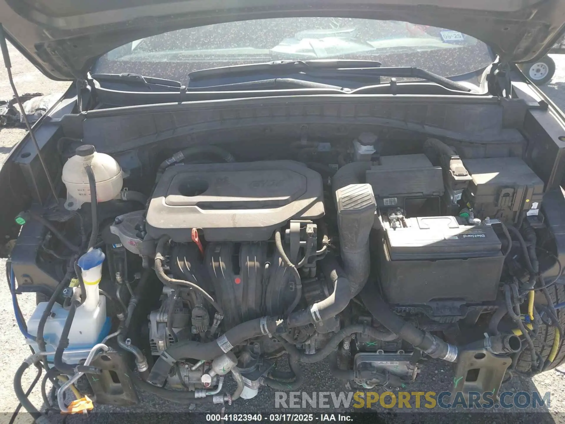 10 Photograph of a damaged car KM8J33AL4MU337304 HYUNDAI TUCSON 2021