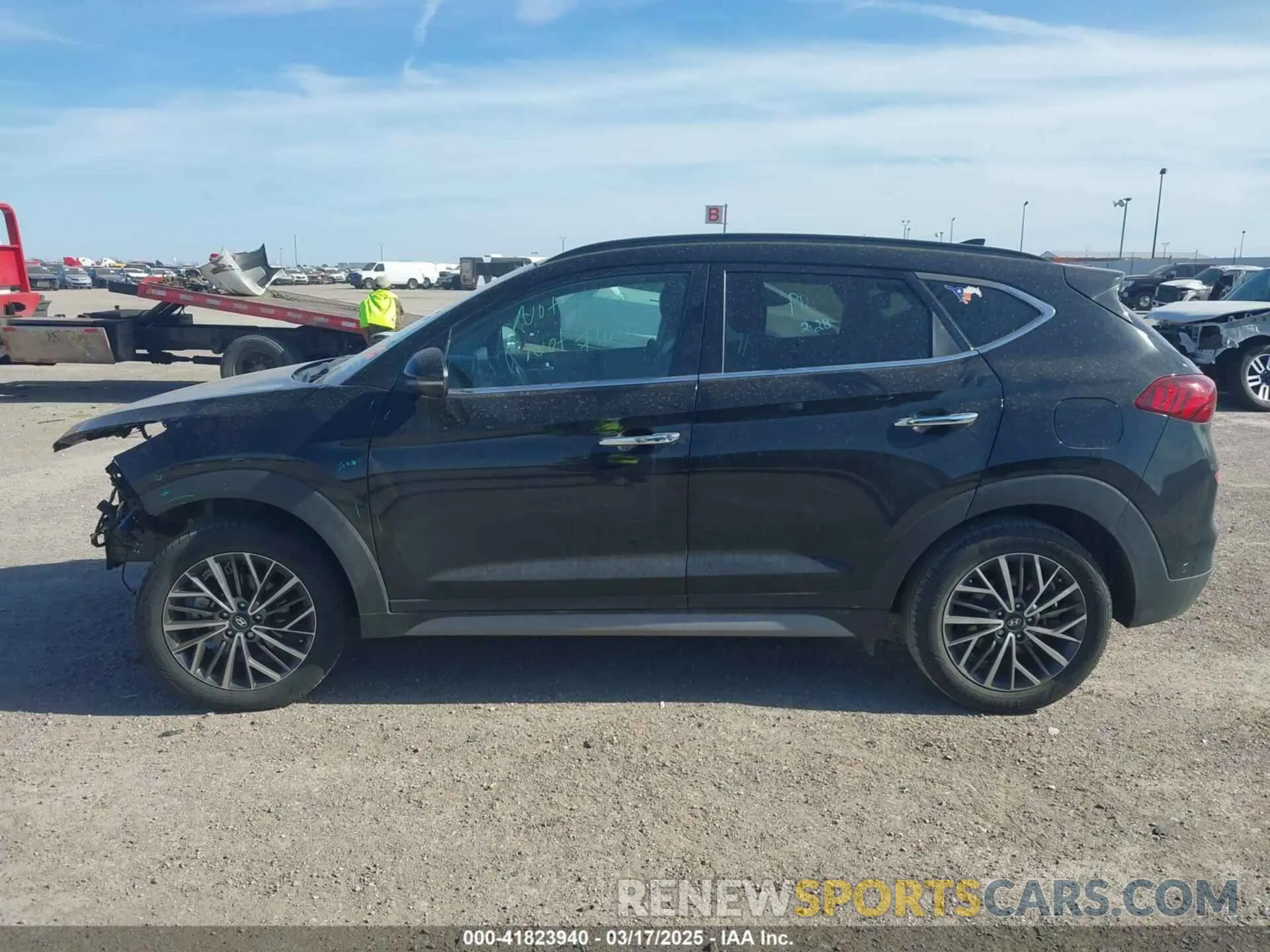 15 Photograph of a damaged car KM8J33AL4MU337304 HYUNDAI TUCSON 2021