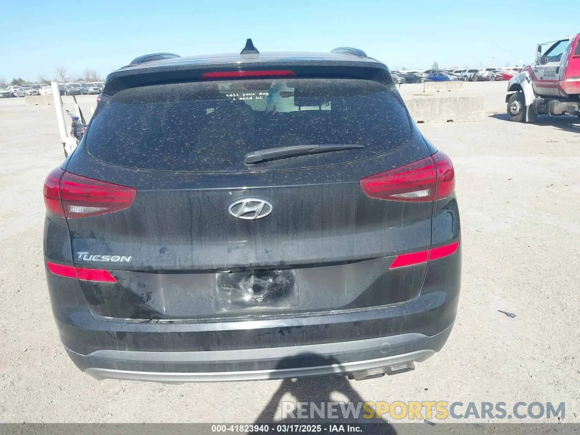 17 Photograph of a damaged car KM8J33AL4MU337304 HYUNDAI TUCSON 2021