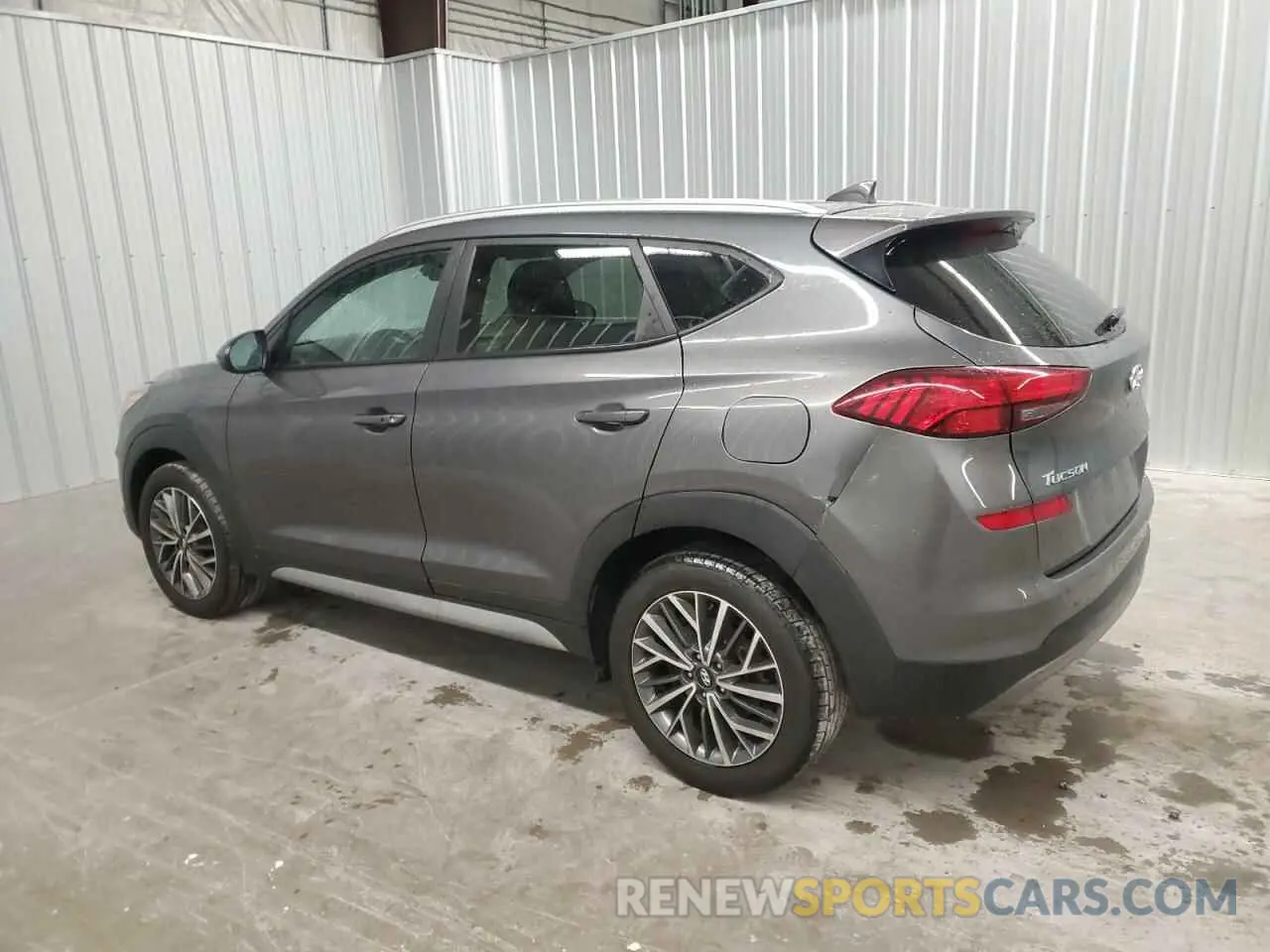 2 Photograph of a damaged car KM8J33AL4MU375485 HYUNDAI TUCSON 2021