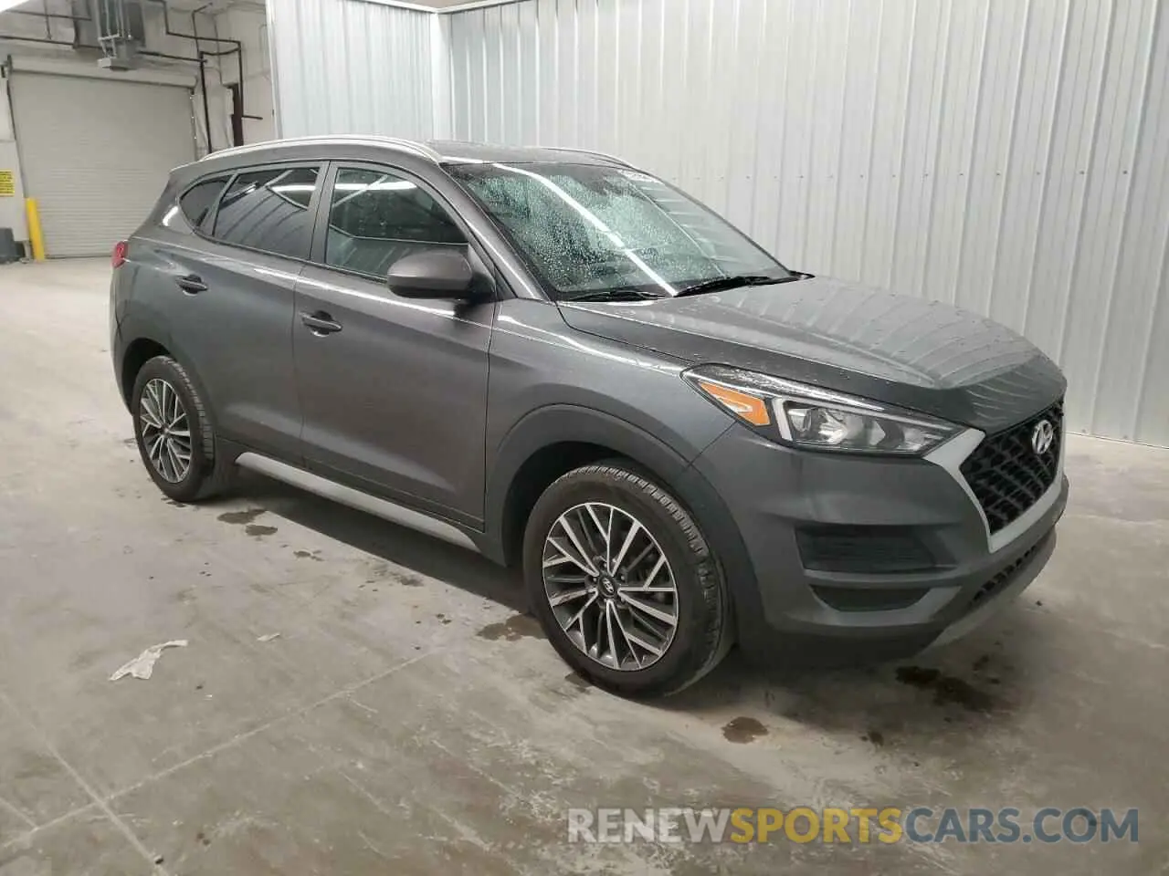 4 Photograph of a damaged car KM8J33AL4MU375485 HYUNDAI TUCSON 2021