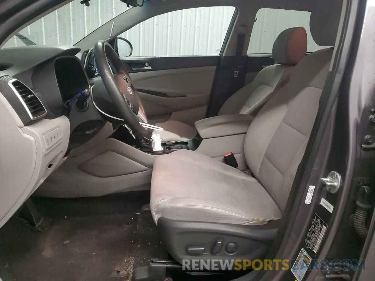 7 Photograph of a damaged car KM8J33AL4MU375485 HYUNDAI TUCSON 2021