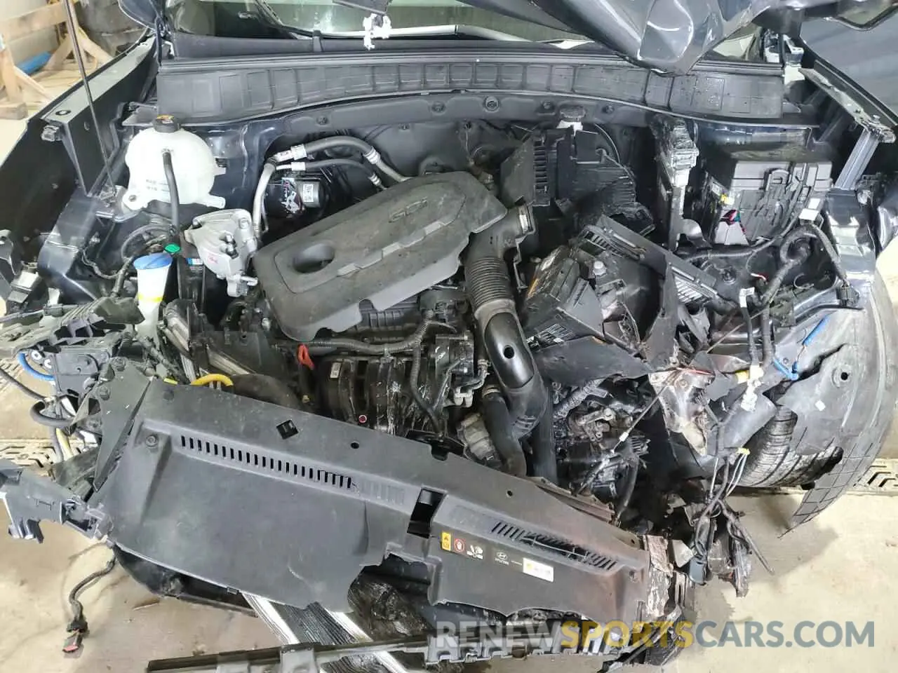 11 Photograph of a damaged car KM8J33AL5MU283429 HYUNDAI TUCSON 2021