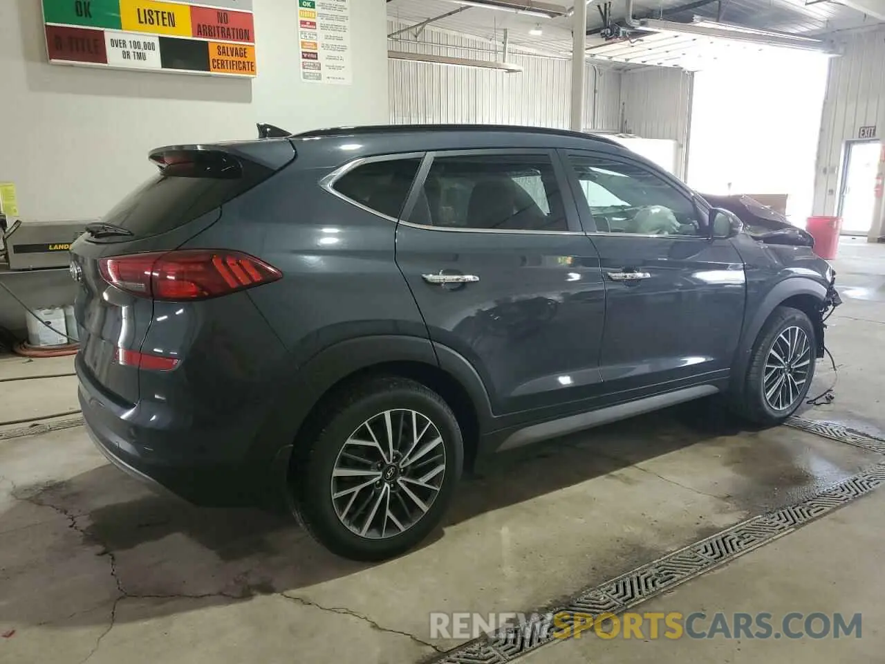 3 Photograph of a damaged car KM8J33AL5MU283429 HYUNDAI TUCSON 2021