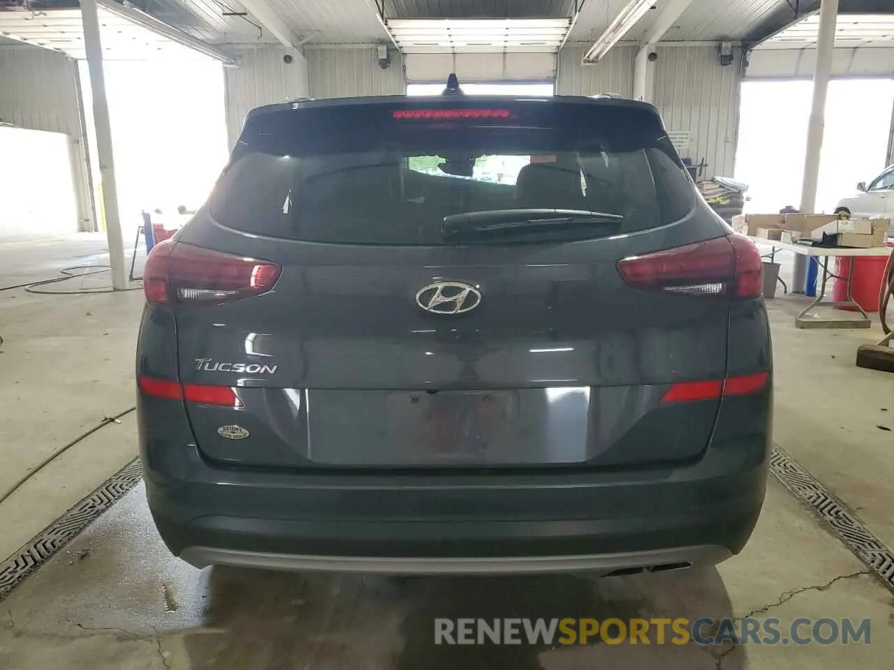 6 Photograph of a damaged car KM8J33AL5MU283429 HYUNDAI TUCSON 2021