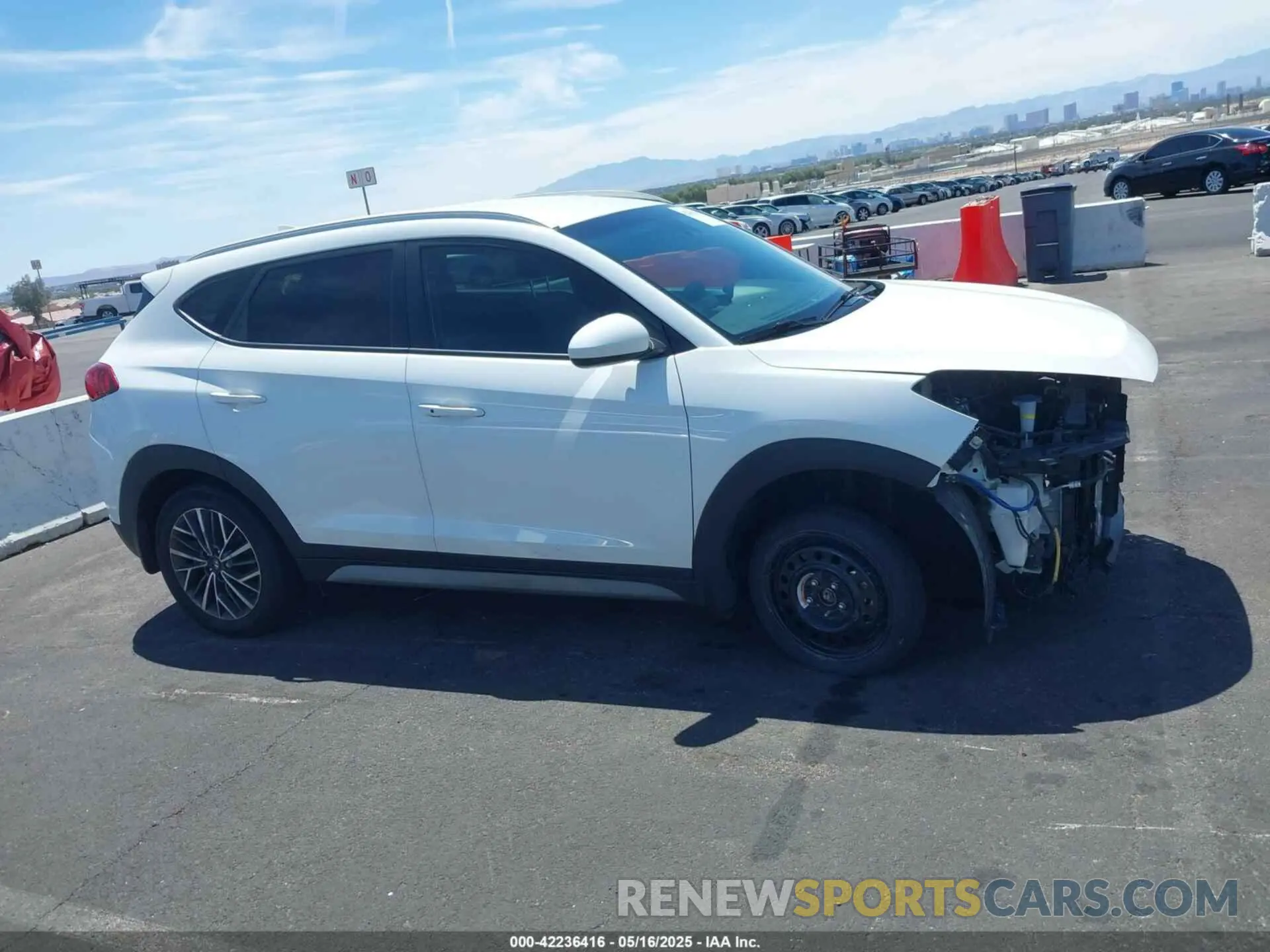 13 Photograph of a damaged car KM8J33AL5MU357691 HYUNDAI TUCSON 2021
