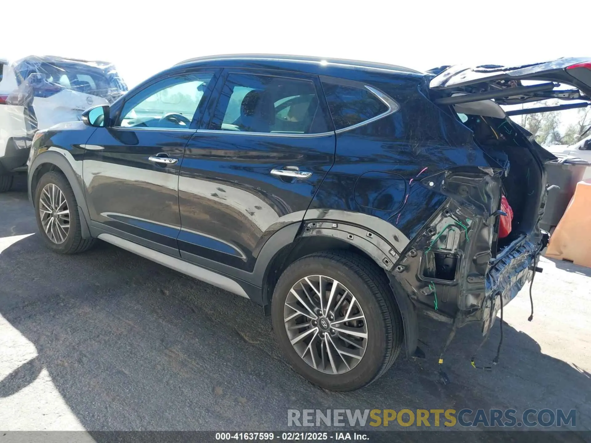 3 Photograph of a damaged car KM8J33AL6MU298151 HYUNDAI TUCSON 2021
