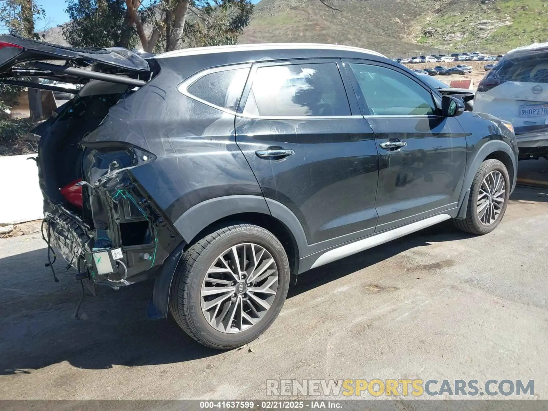 4 Photograph of a damaged car KM8J33AL6MU298151 HYUNDAI TUCSON 2021