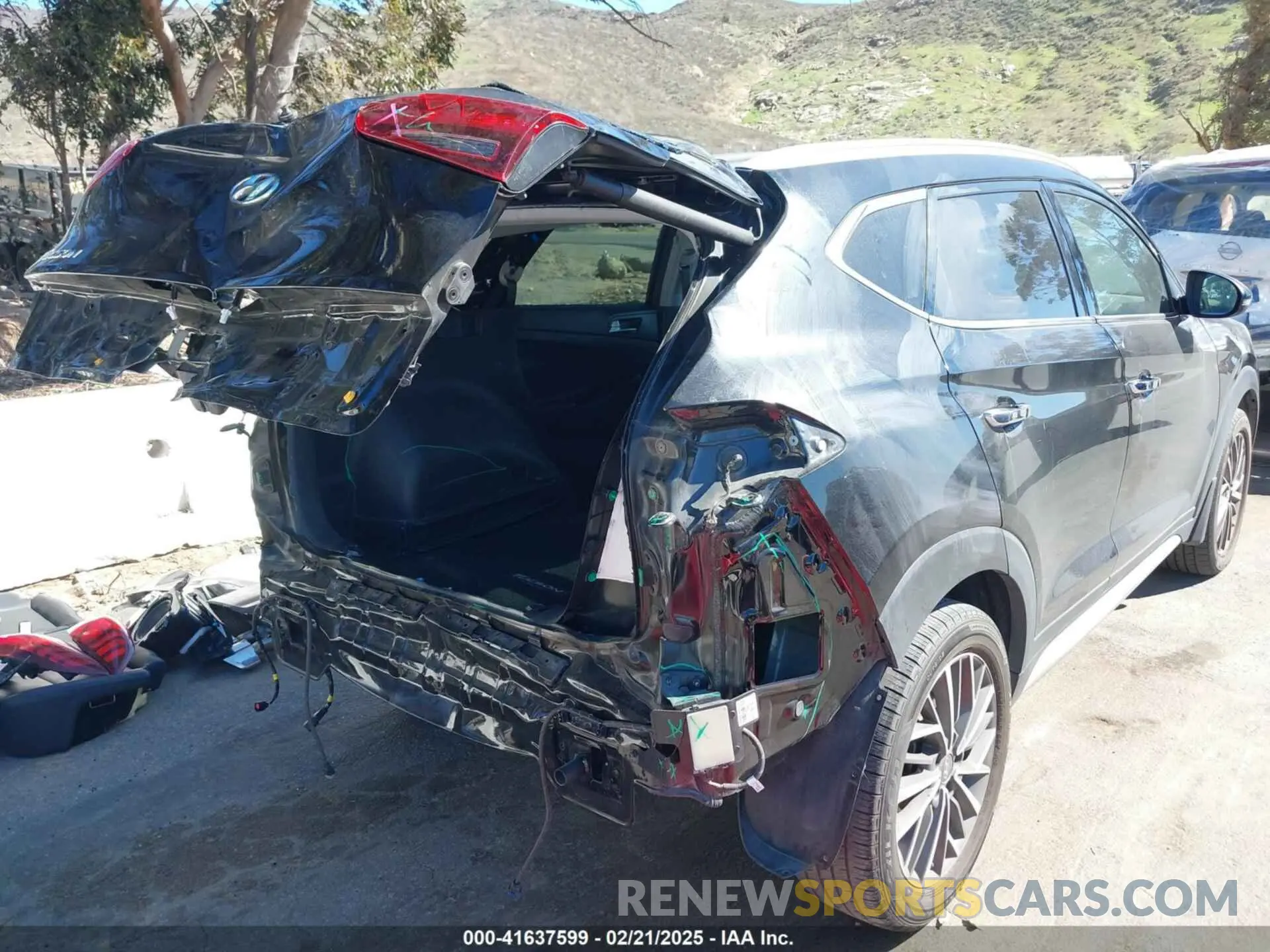 6 Photograph of a damaged car KM8J33AL6MU298151 HYUNDAI TUCSON 2021