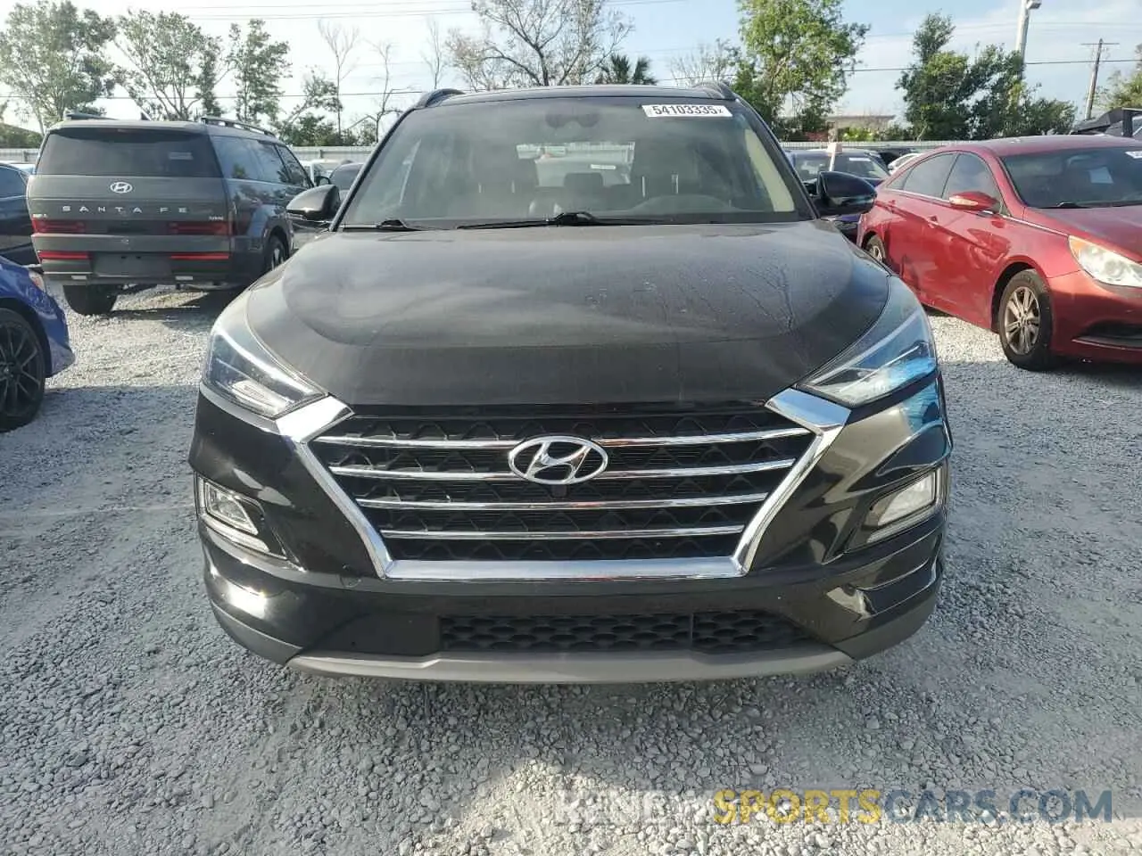 5 Photograph of a damaged car KM8J33AL6MU394782 HYUNDAI TUCSON 2021