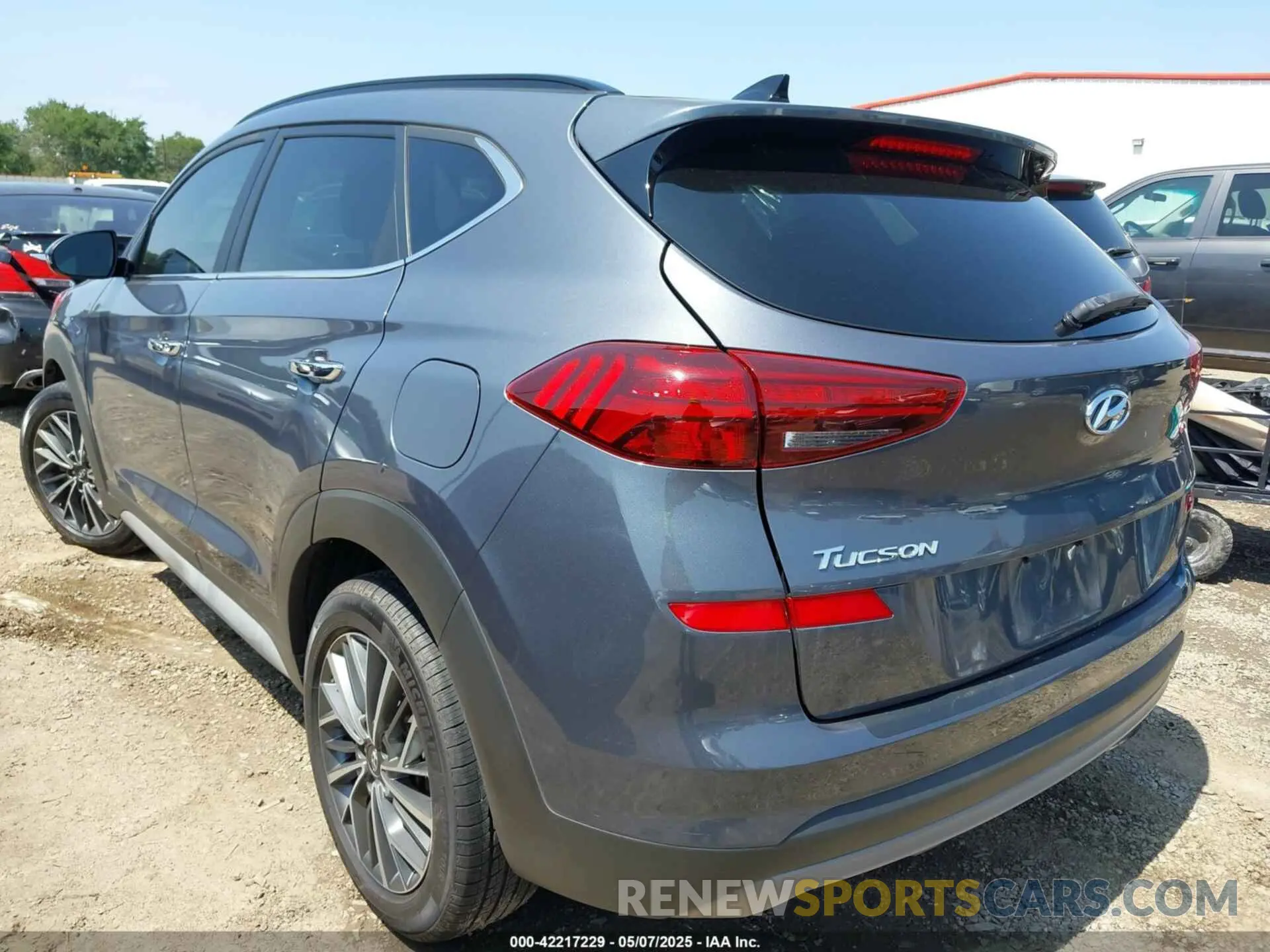 3 Photograph of a damaged car KM8J33AL6MU403920 HYUNDAI TUCSON 2021
