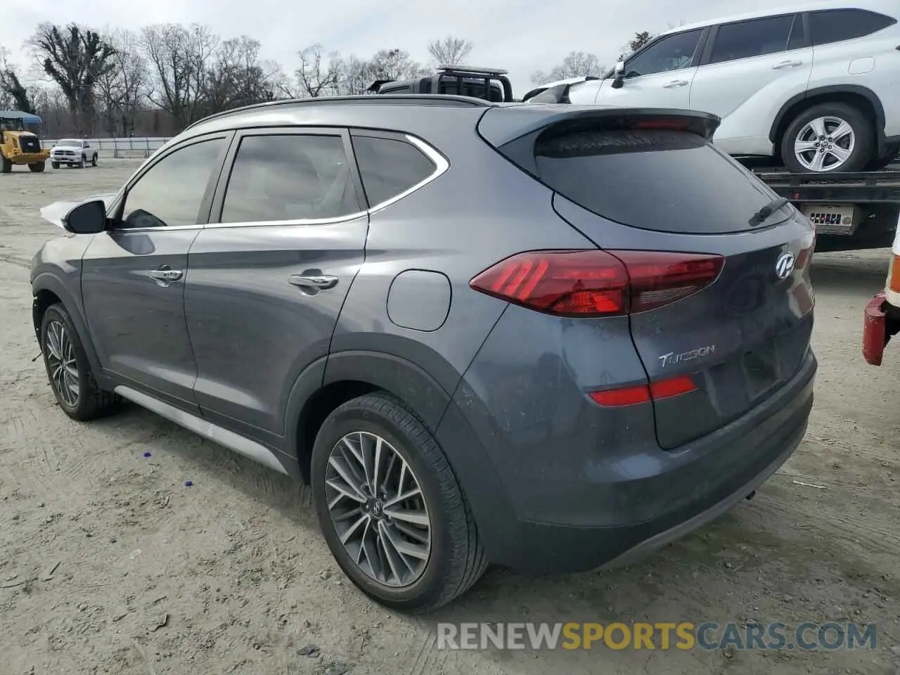 2 Photograph of a damaged car KM8J33AL7MU285036 HYUNDAI TUCSON 2021
