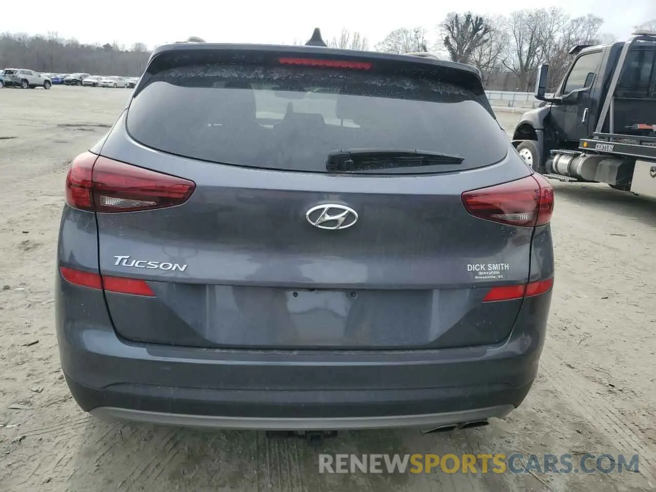 6 Photograph of a damaged car KM8J33AL7MU285036 HYUNDAI TUCSON 2021