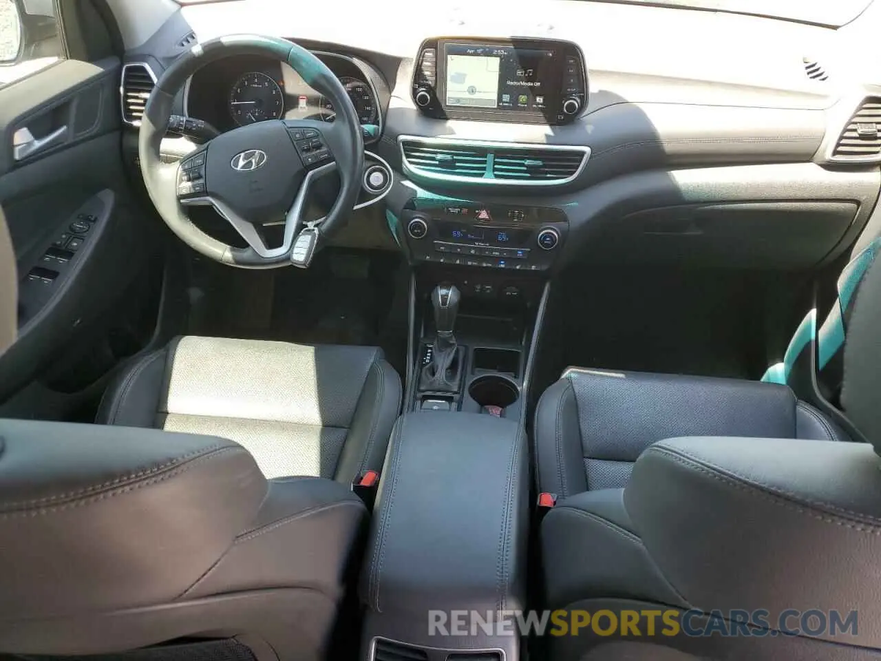 8 Photograph of a damaged car KM8J33AL7MU306113 HYUNDAI TUCSON 2021