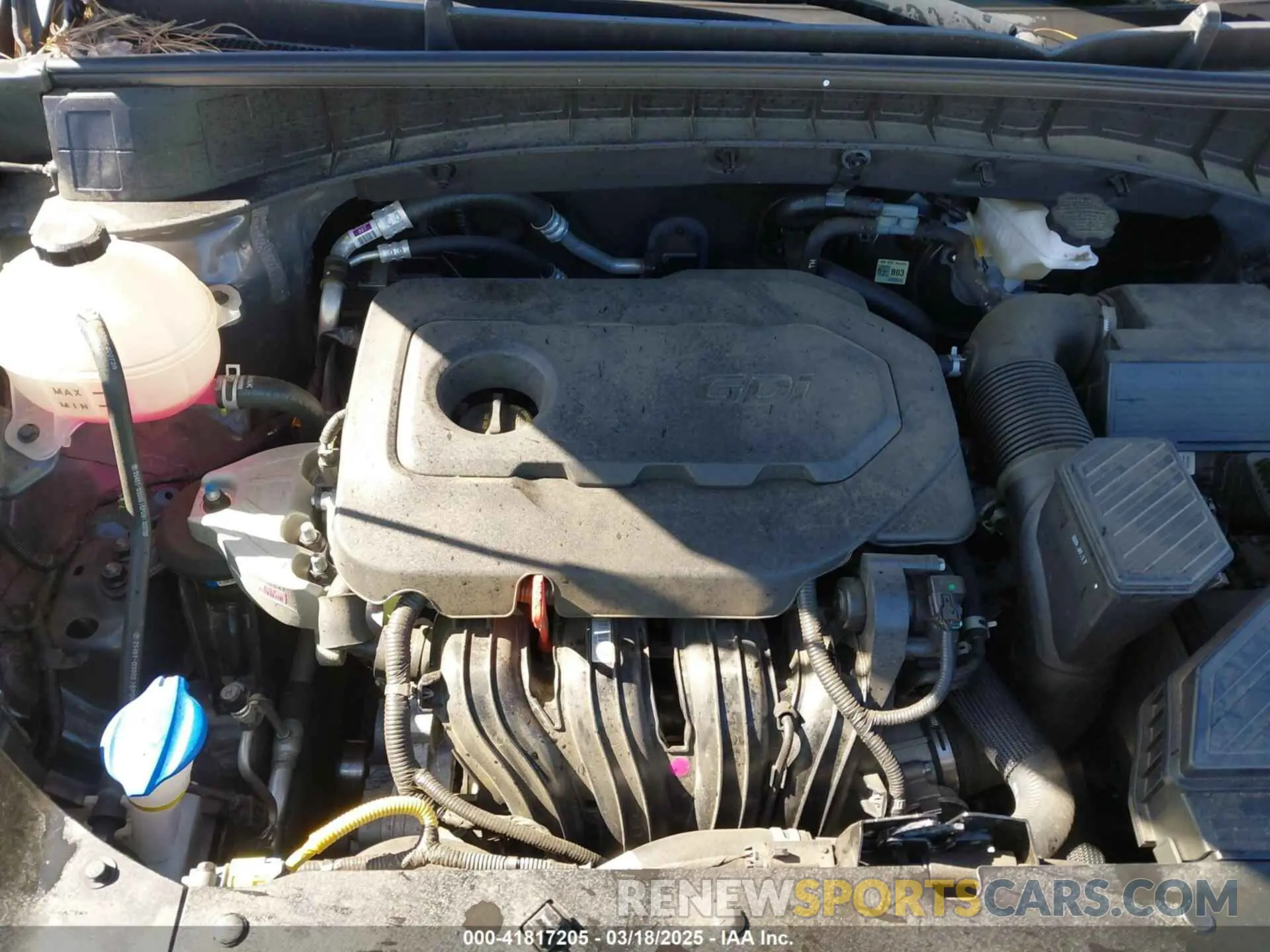 10 Photograph of a damaged car KM8J33AL7MU325387 HYUNDAI TUCSON 2021