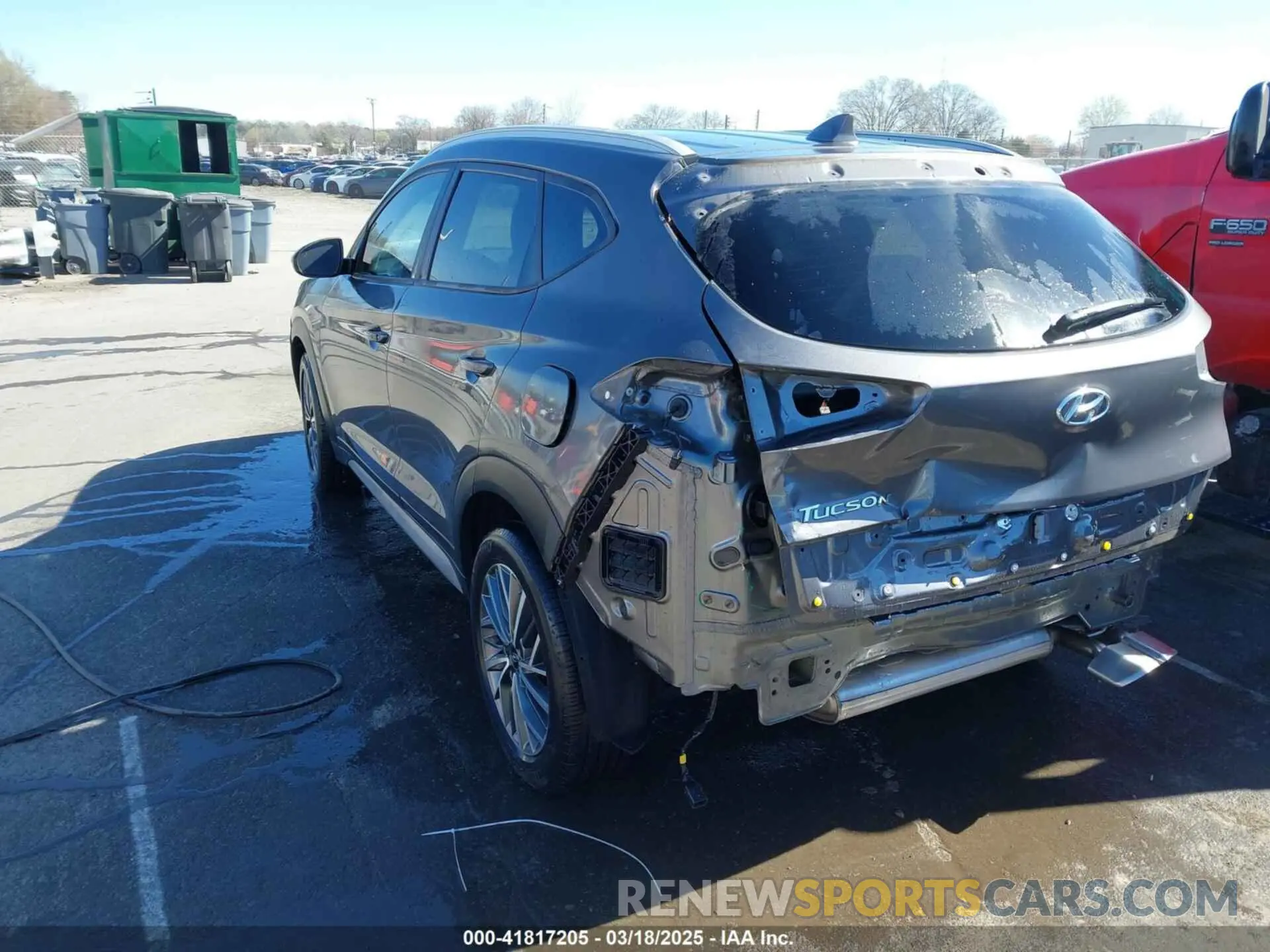 3 Photograph of a damaged car KM8J33AL7MU325387 HYUNDAI TUCSON 2021