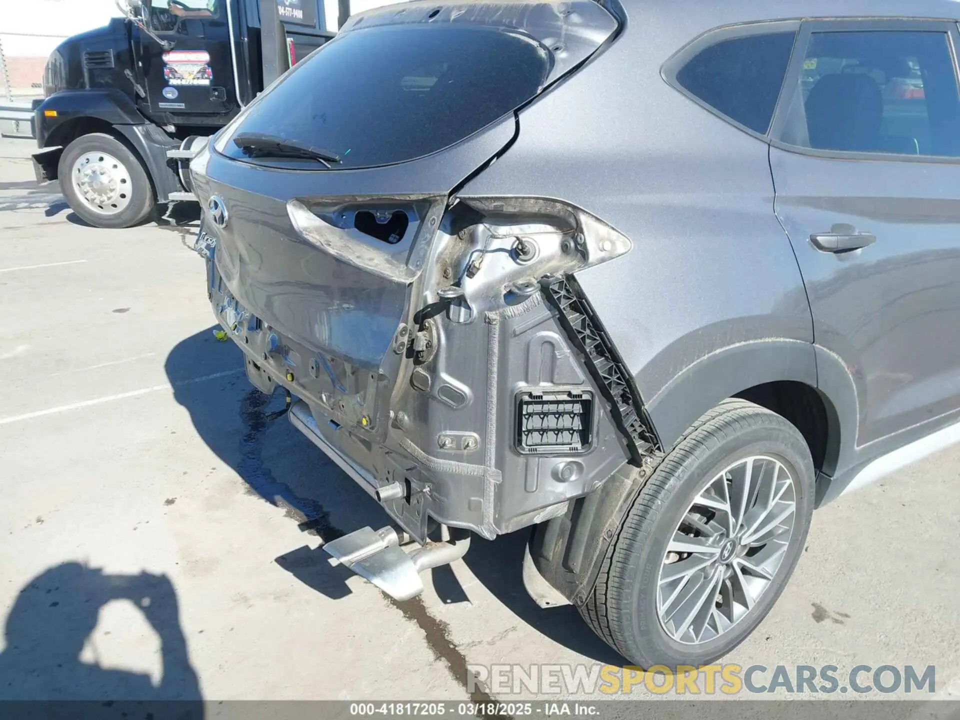 6 Photograph of a damaged car KM8J33AL7MU325387 HYUNDAI TUCSON 2021